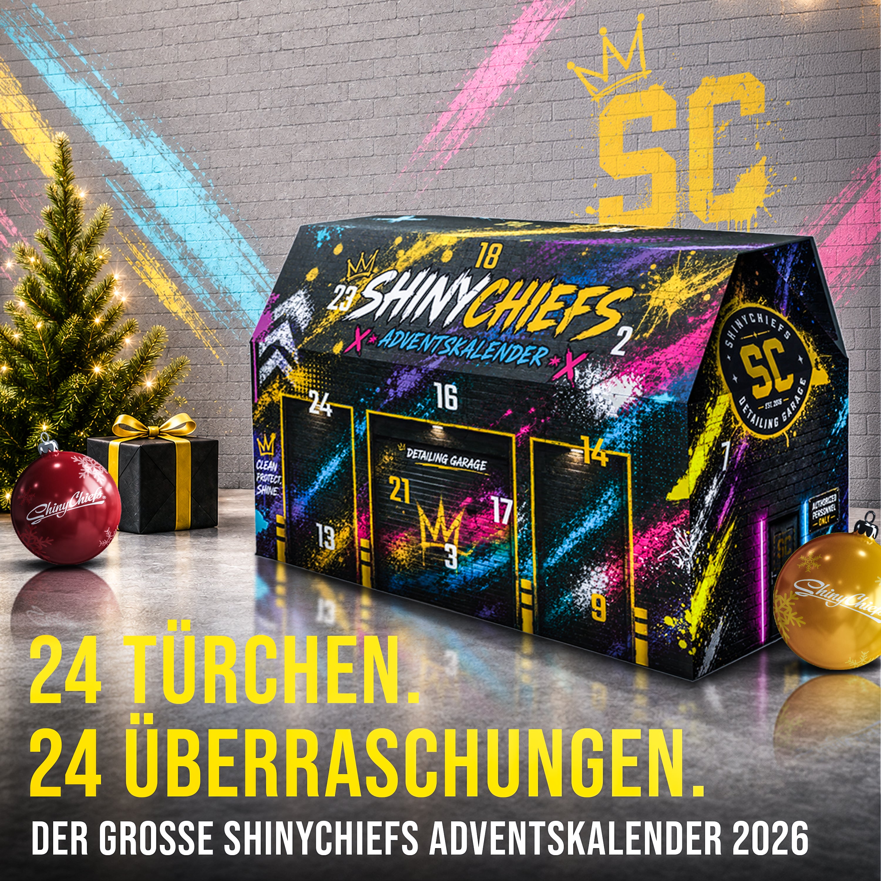 ShinyChiefs DETAILING GARAGE – Adventskalender 2026