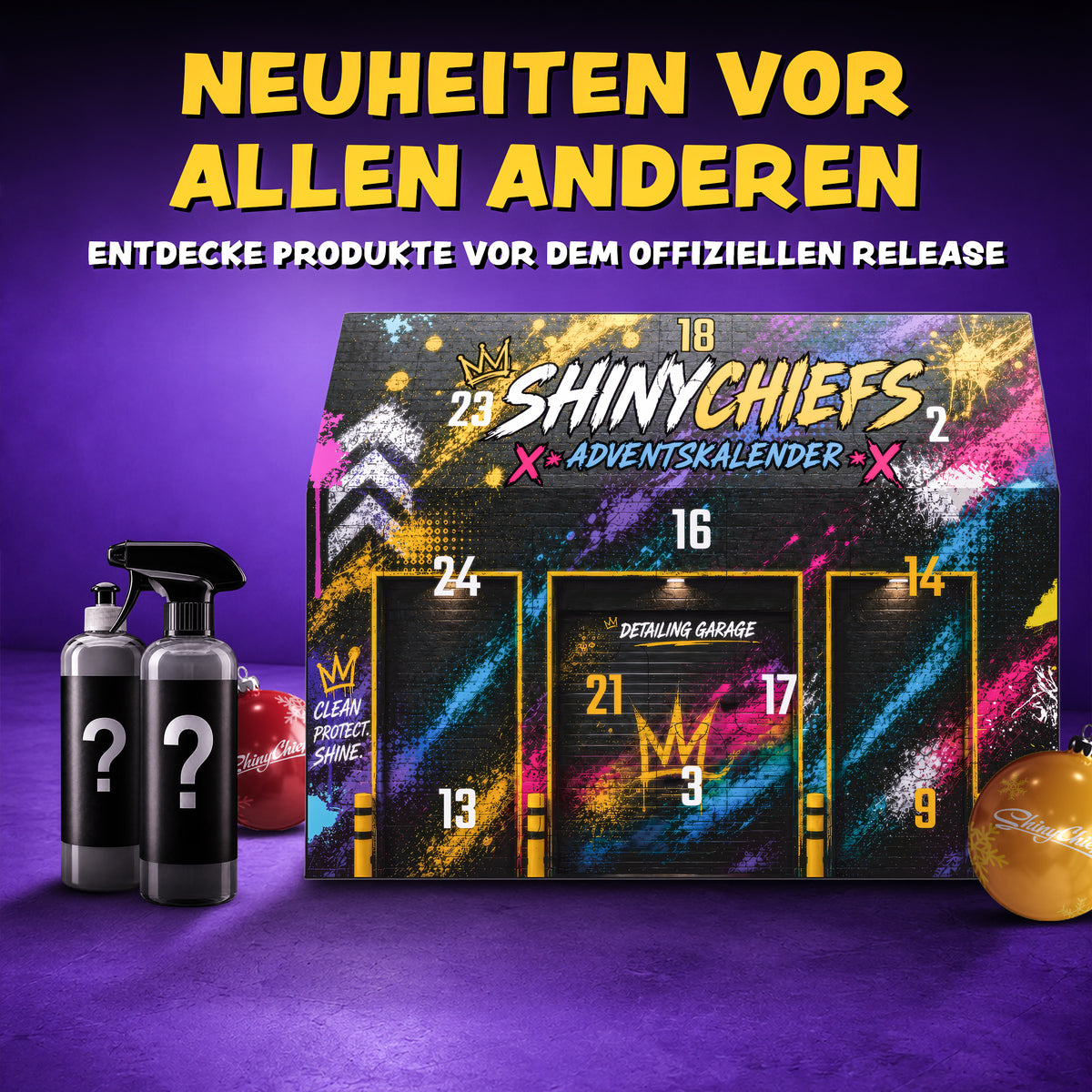ShinyChiefs DETAILING GARAGE – Adventskalender 2026