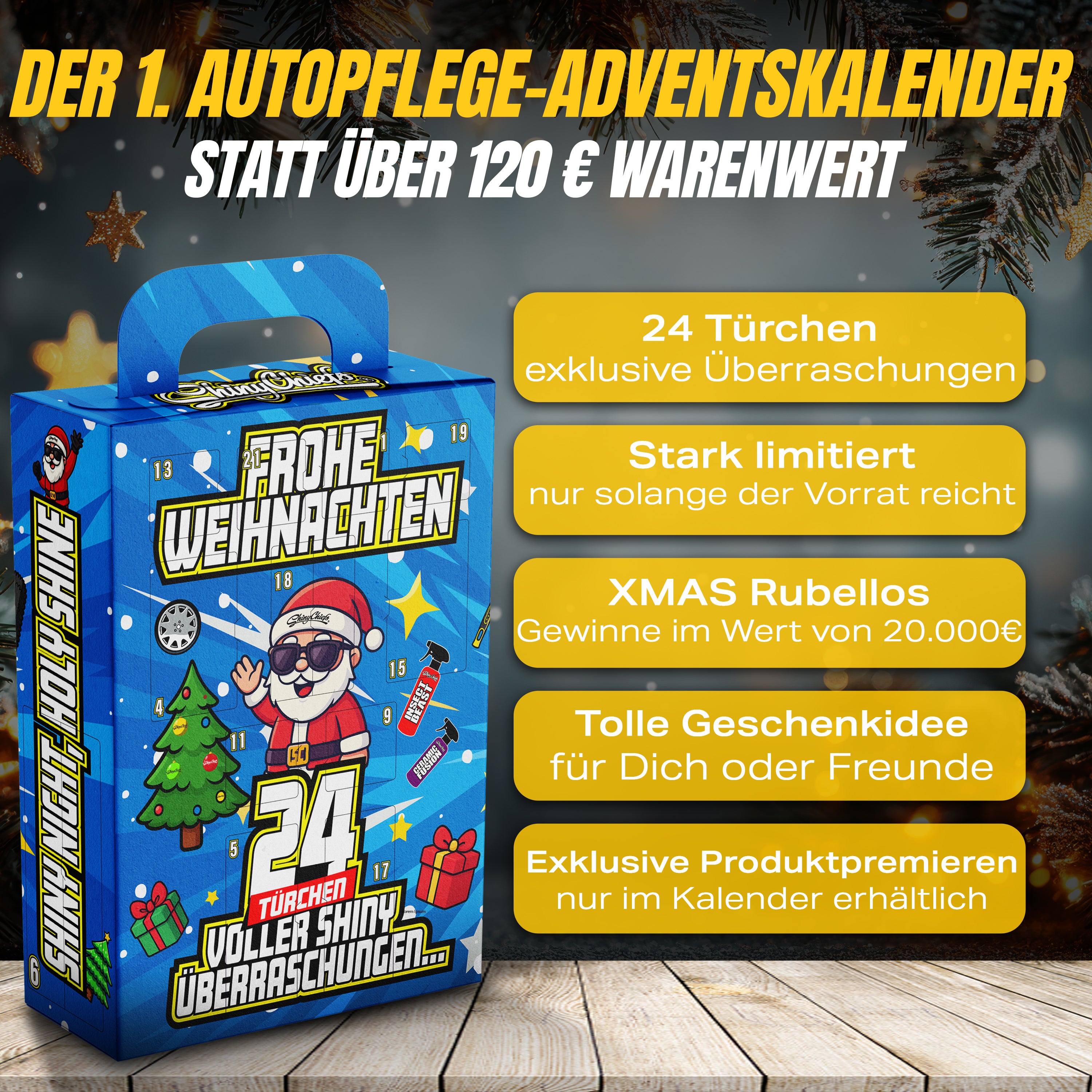 ShinyChiefs Premium Autopflege Adventskalender 2025
