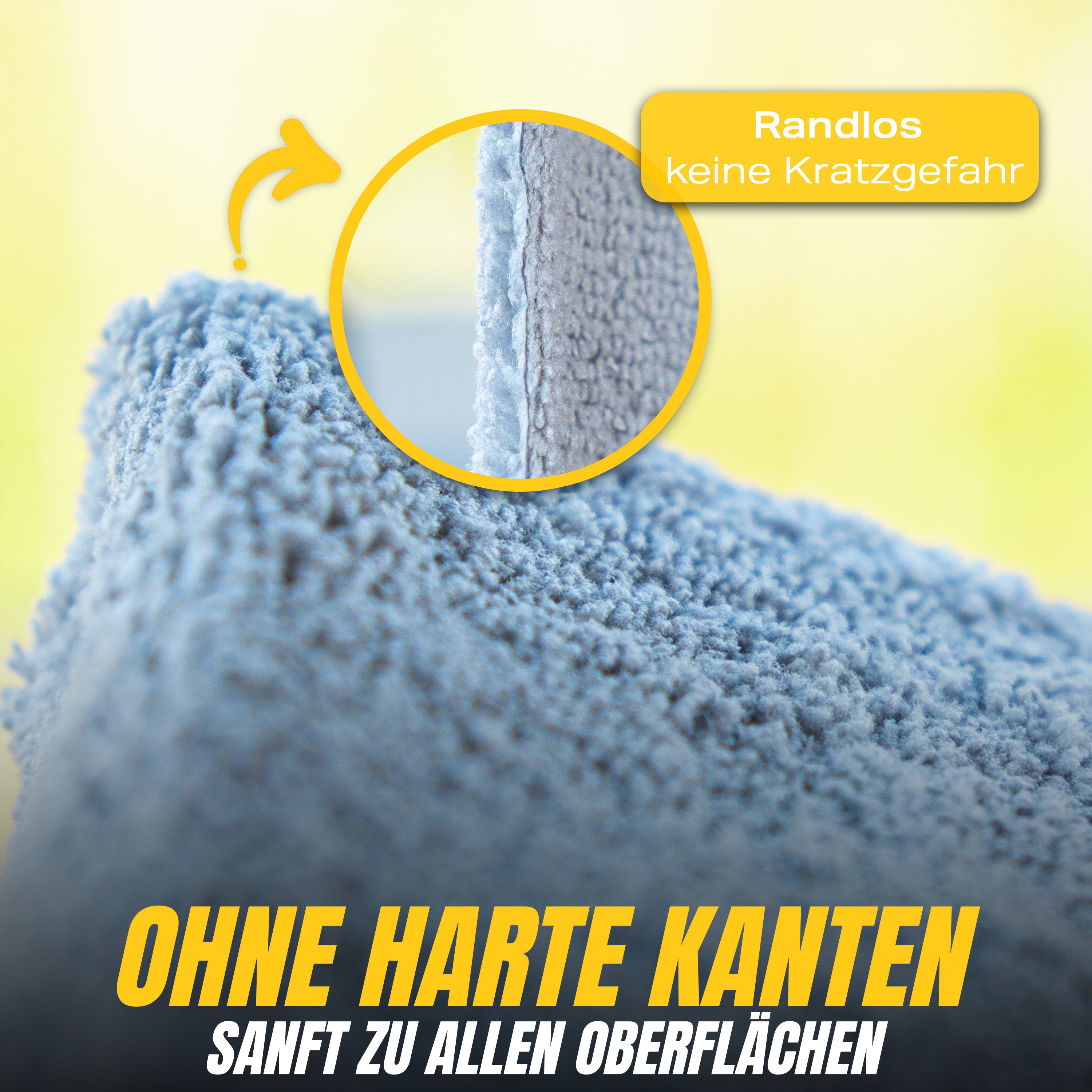 ALLROUNDER 380 RANDLOS - MIKROFASERTUCH - 5STK.