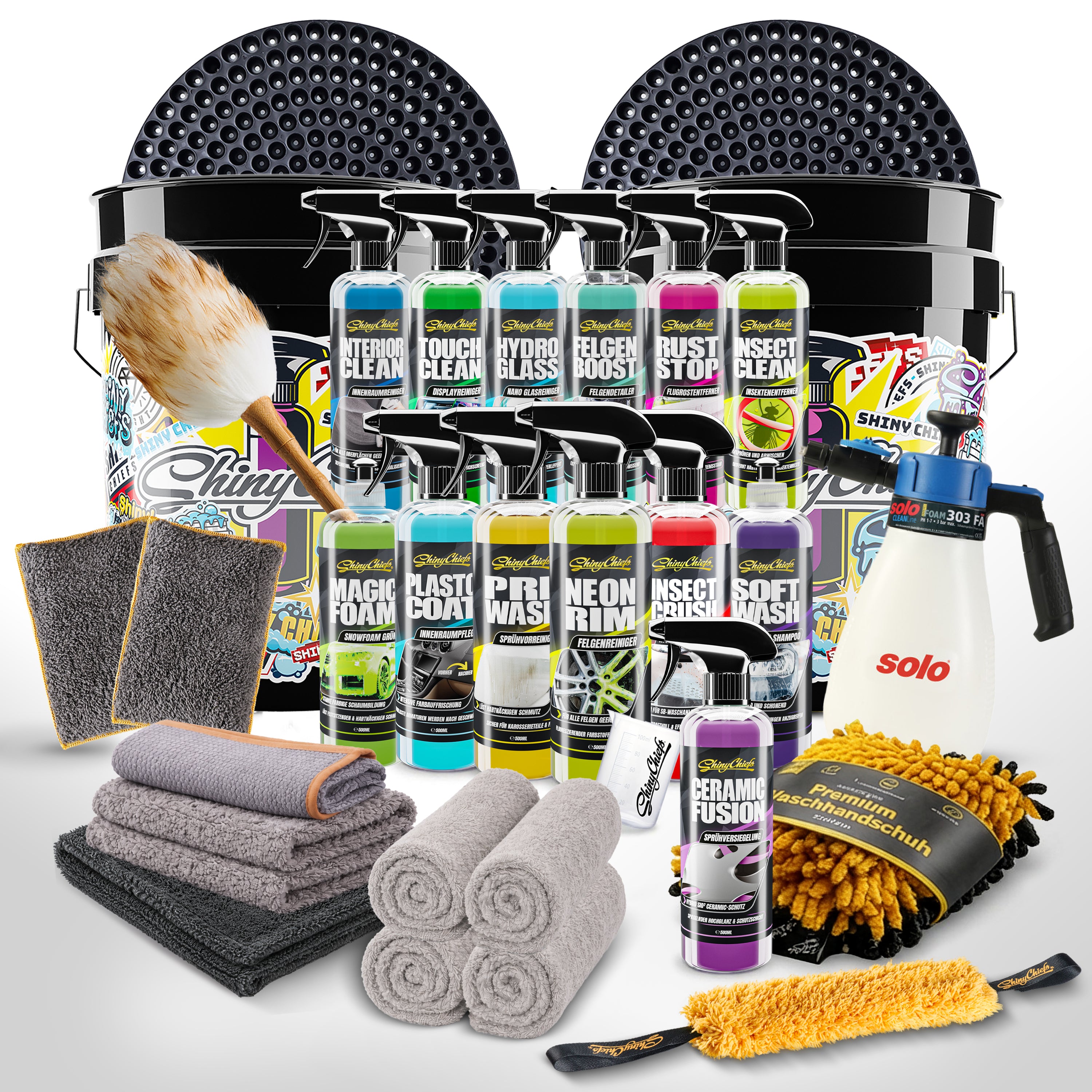 ALL IN ONE MIX KIT - Het ultieme complete autoverzorgingssysteem
