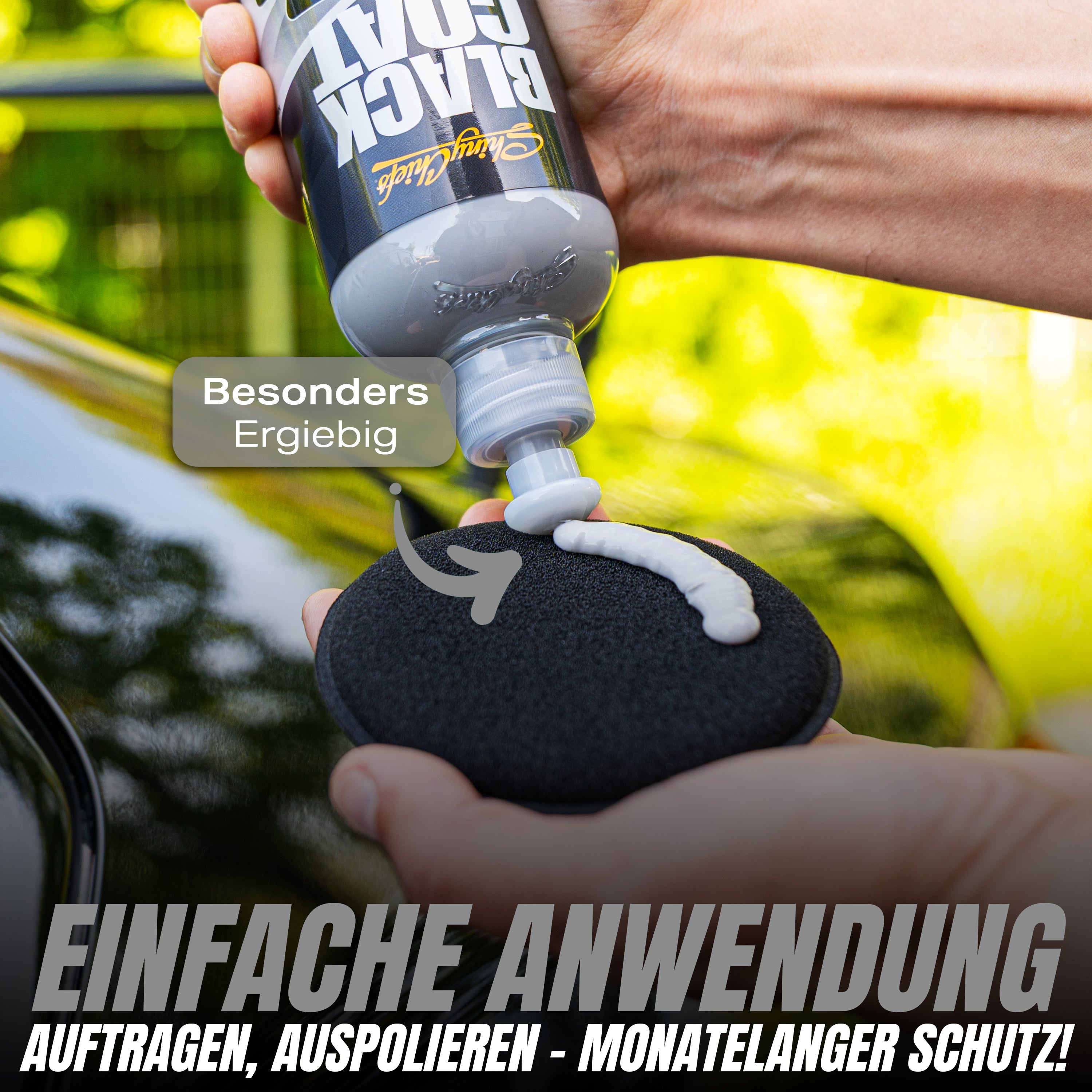 BLACK COAT - GRAPHENEWAX 500ml SET