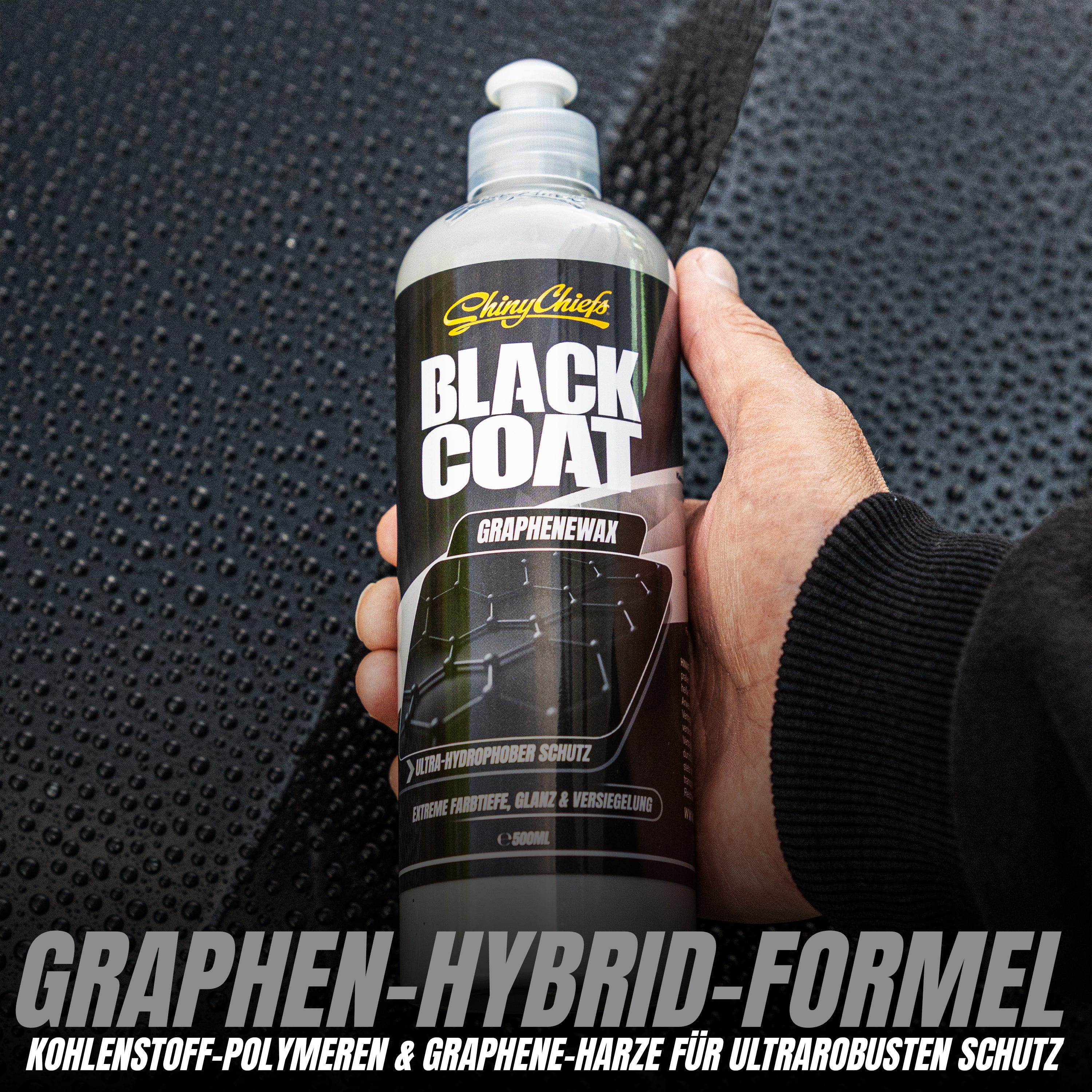 BLACK COAT - GRAPHENEWAX 500ml SET