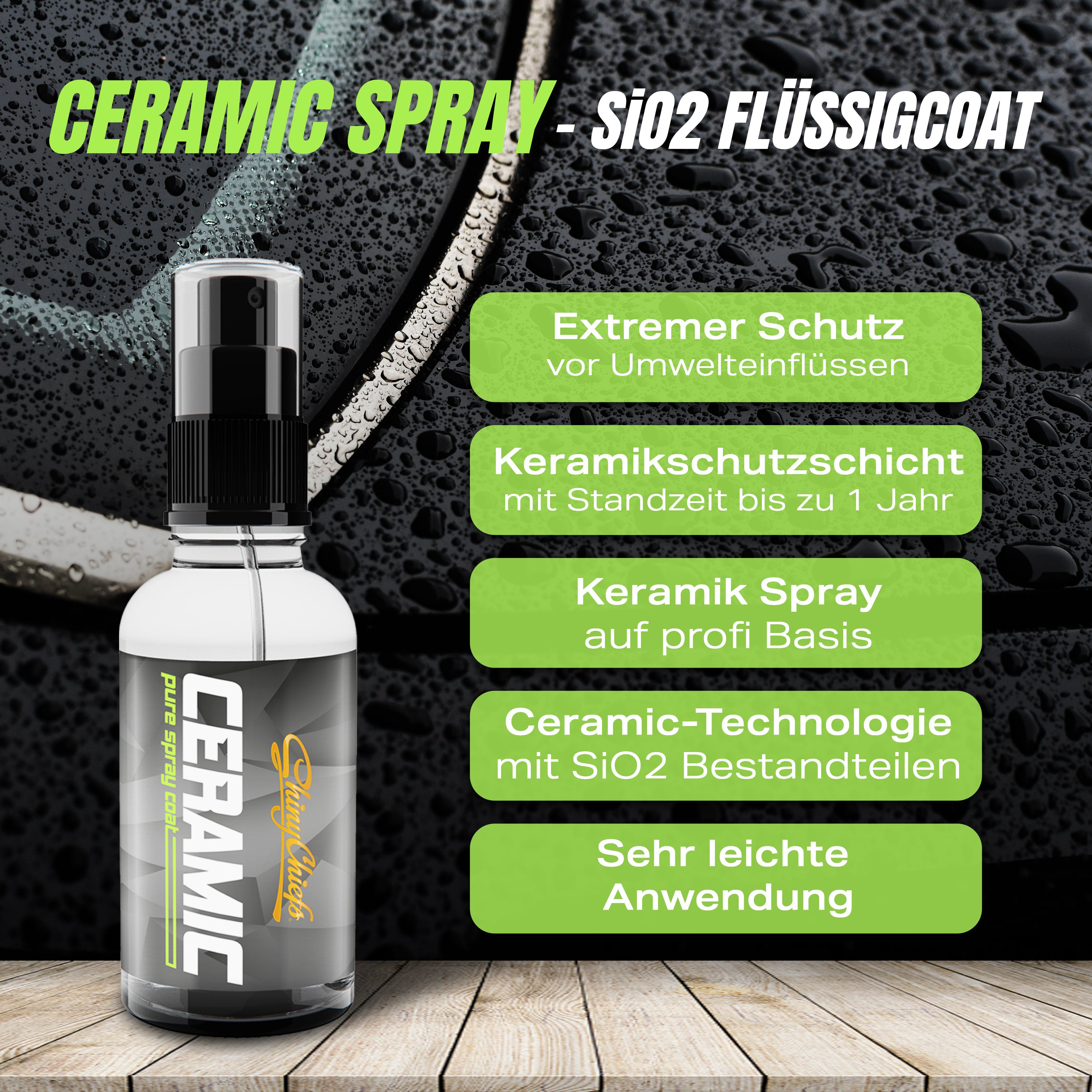 CERAMIC PURE SPRAY COAT 50ml SET
