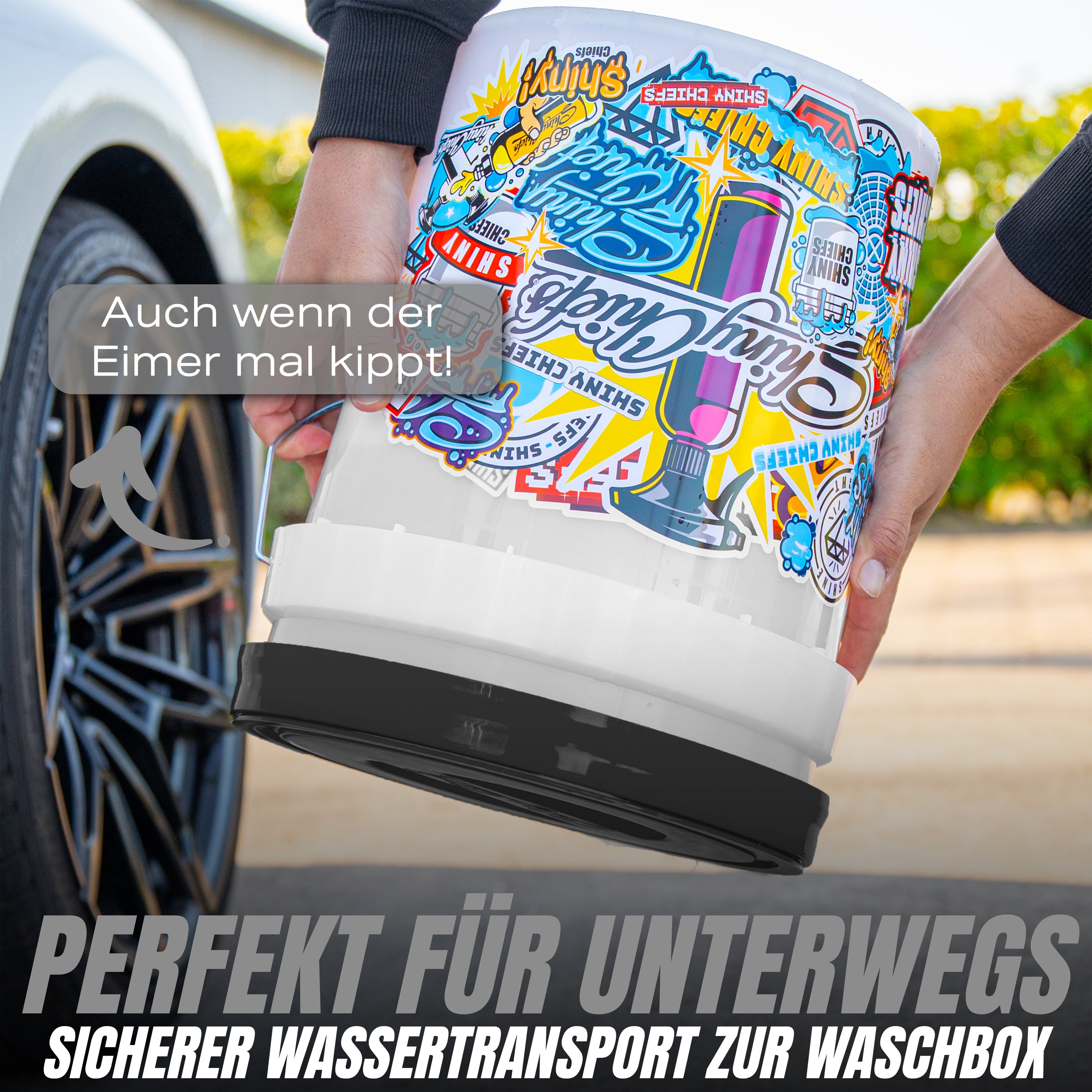 SCREW LID - SCHRAUBDECKEL - SCHWARZ