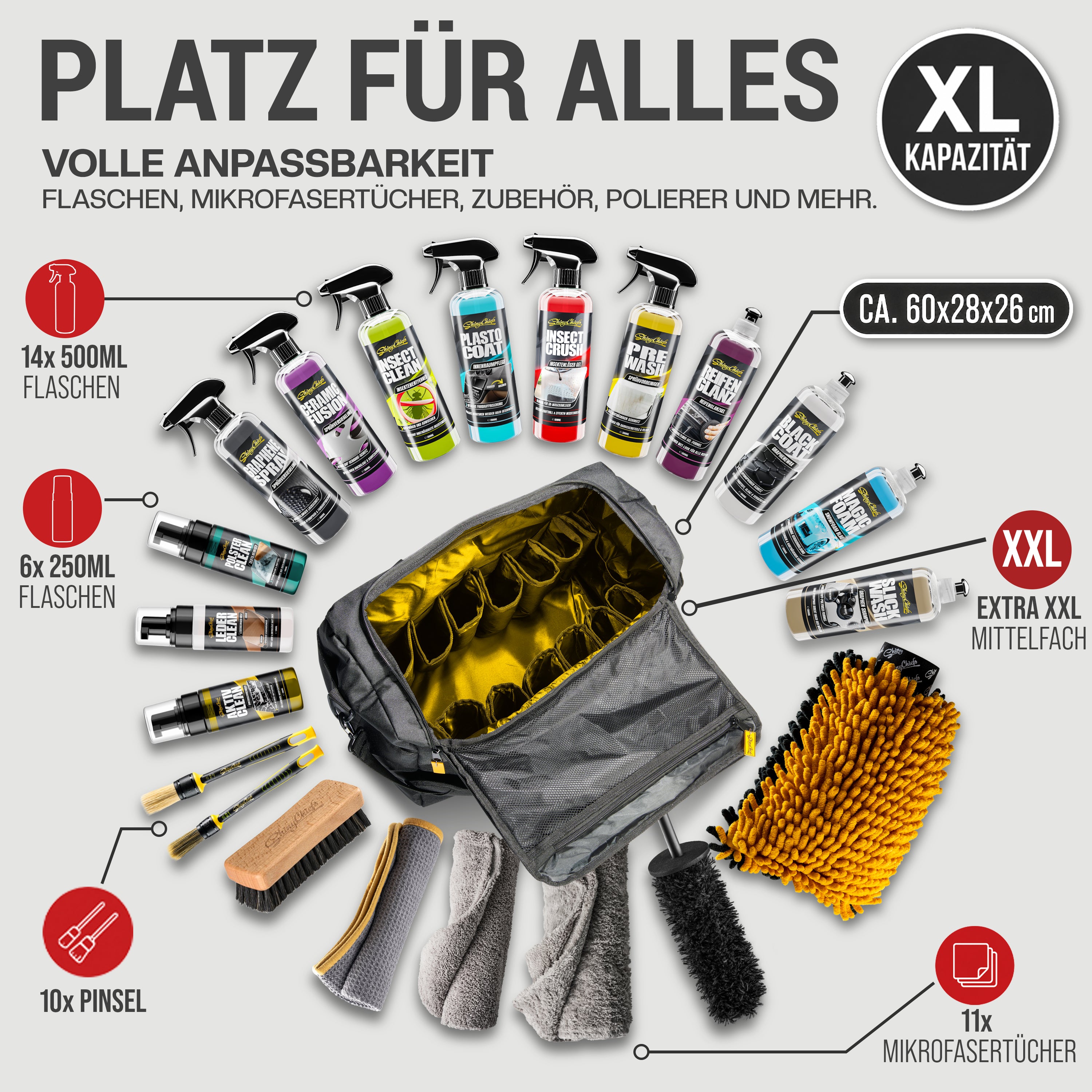 DETAILING BAG - Wähle dein Kit