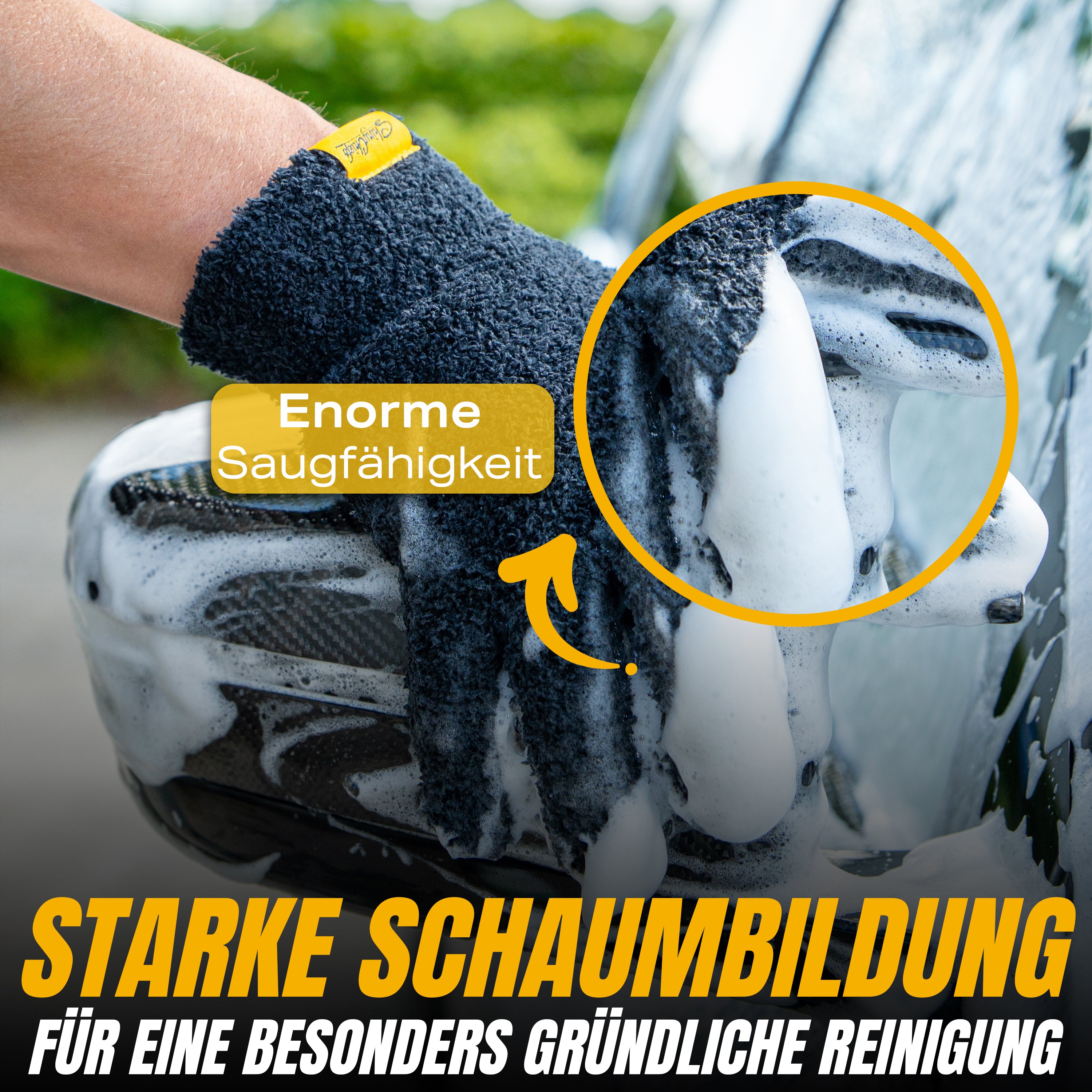 DETAIL WASH MITT - MIKROFASER WASCHHANDSCHUH (DOPPEL SET)