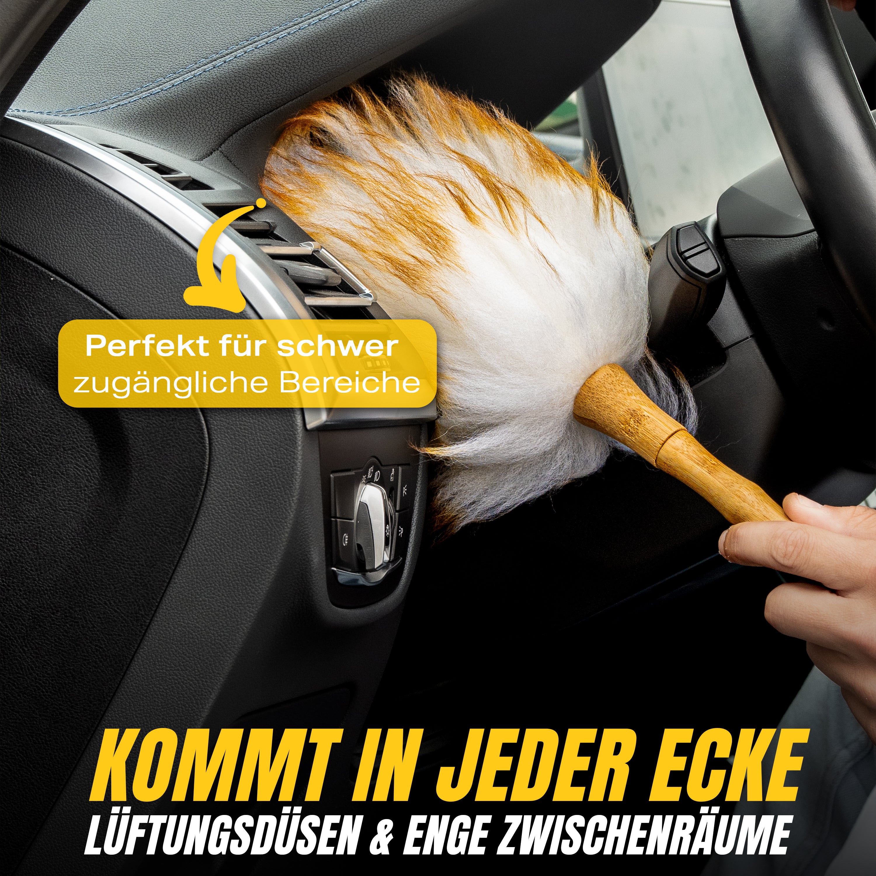 DIRT BUSTER - STAUBWEDEL MAGNET