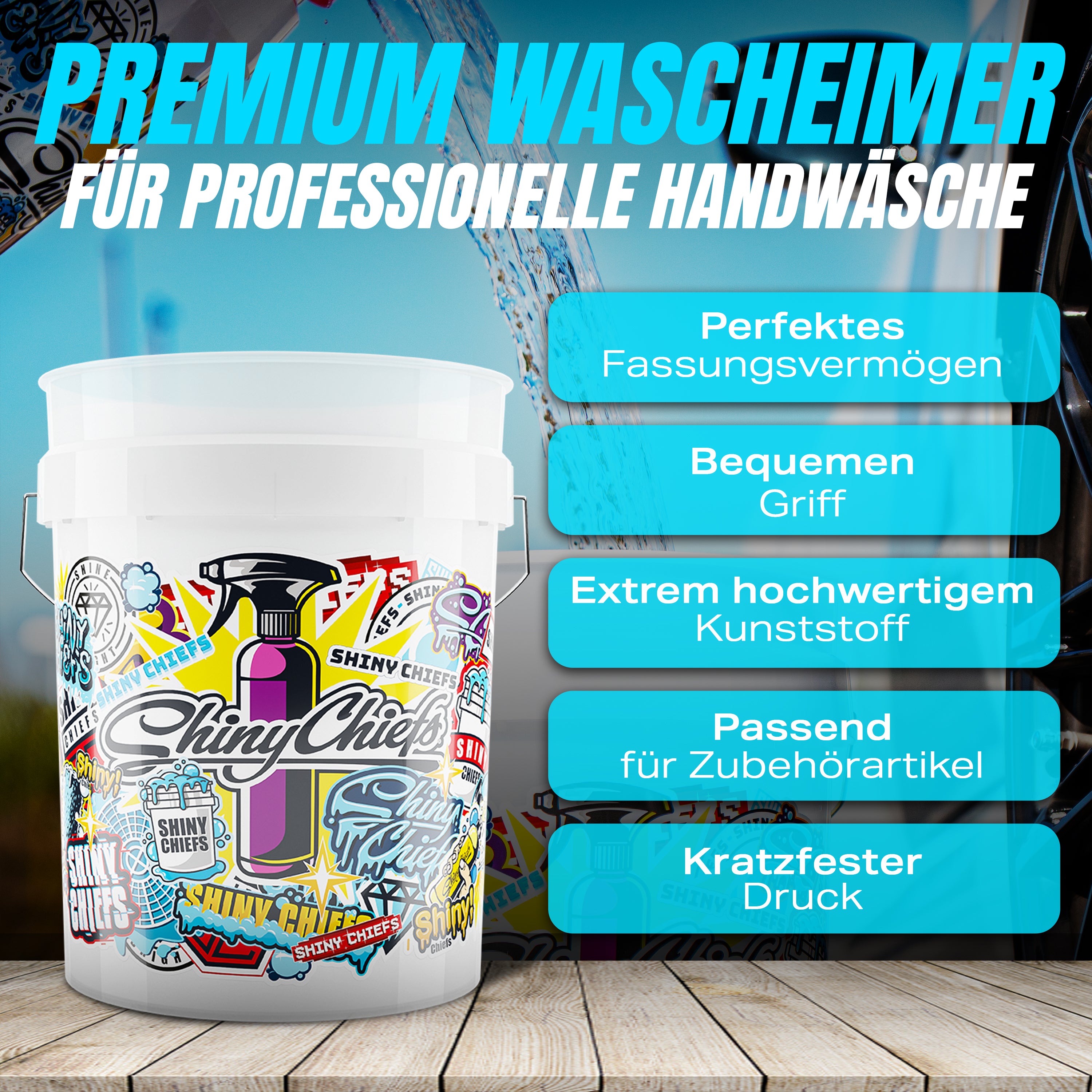 WASCHEIMER RETRO CAR - 20L