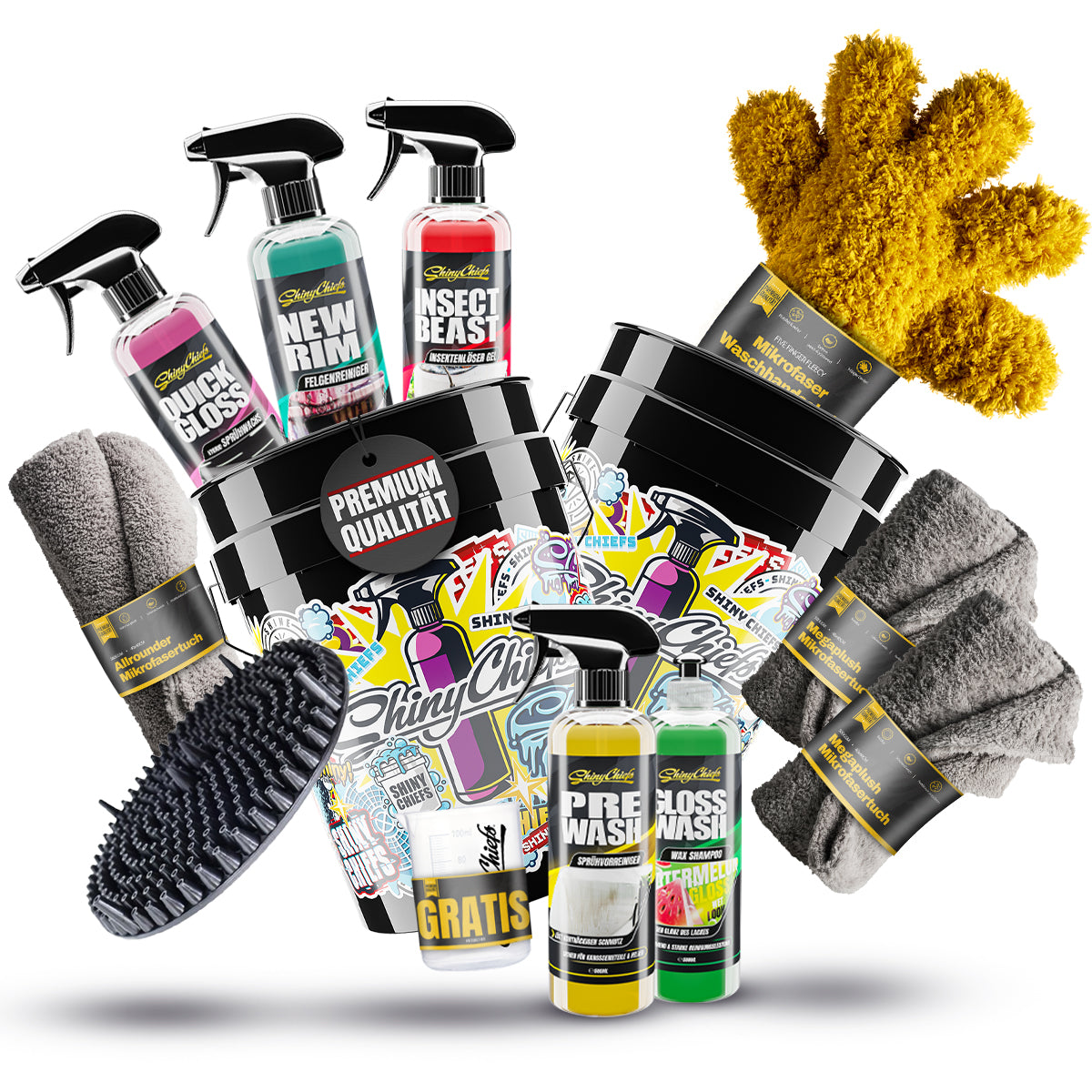 DAS EINSTEIGER-SET FÜR DIE AUSSENPFLEGE