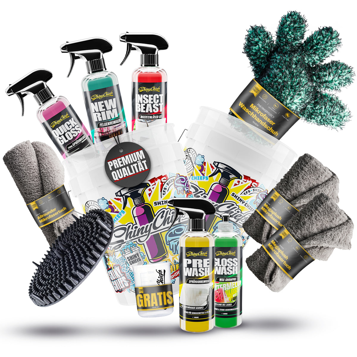 DAS EINSTEIGER-SET FÜR DIE AUSSENPFLEGE