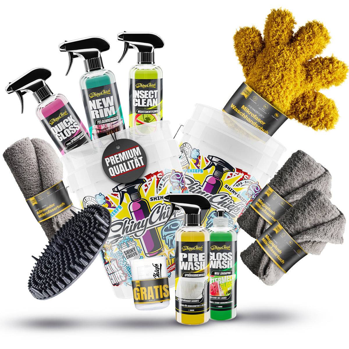 DAS EINSTEIGER-SET FÜR DIE AUSSENPFLEGE