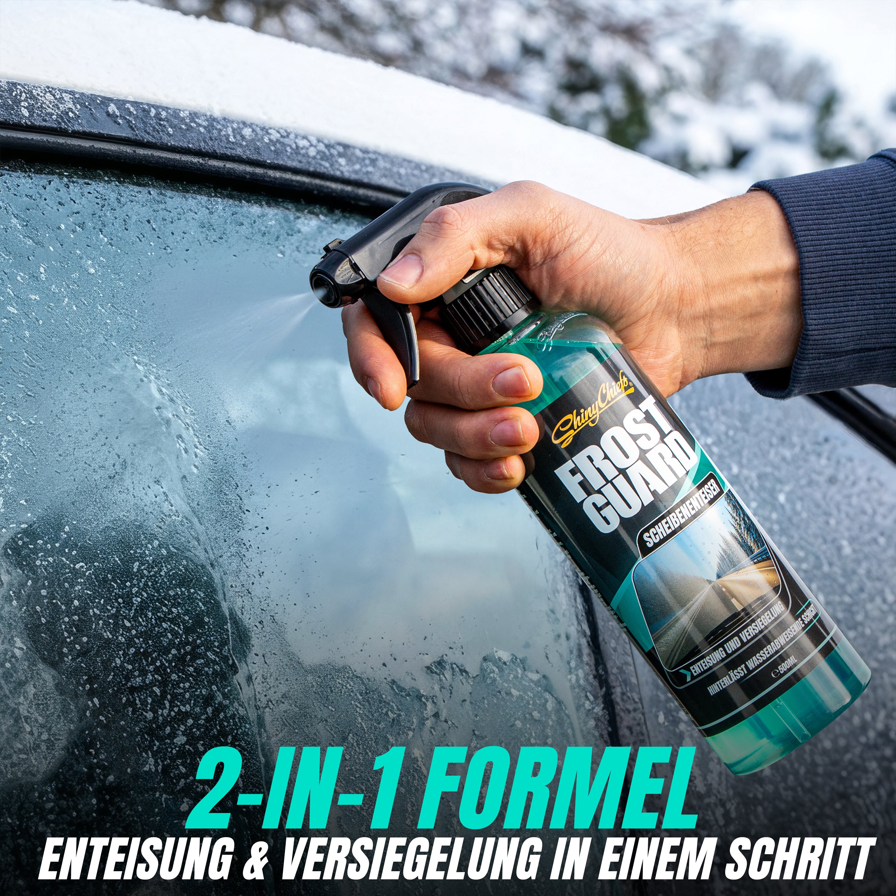 FROST GUARD - SCHEIBENENTEISER + VERSIEGELUNG 500ml