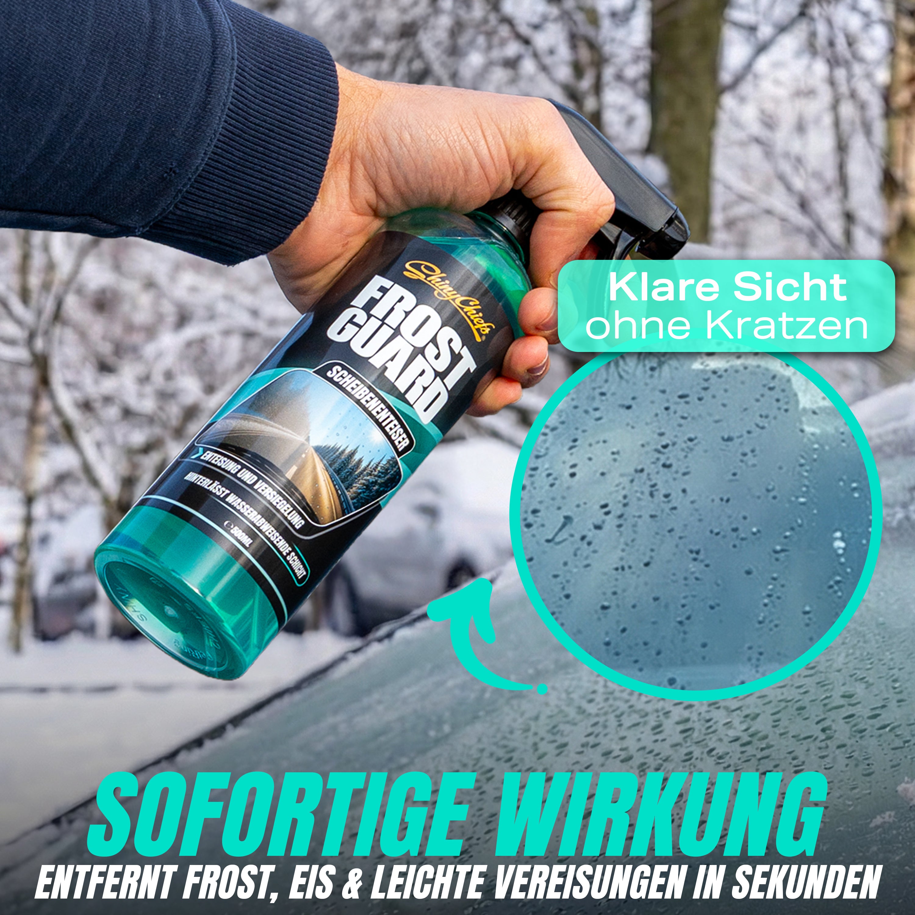 FROST GUARD - SCHEIBENENTEISER + VERSIEGELUNG 500ml