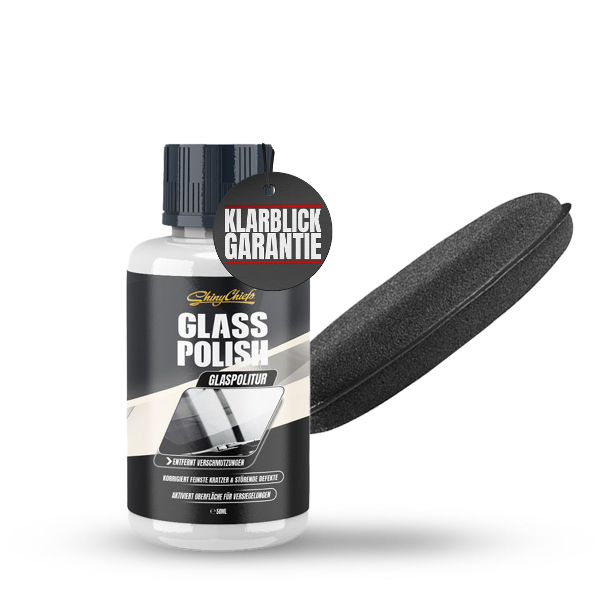 GLASS POLISH - GLASPOLITUR 50ml SET