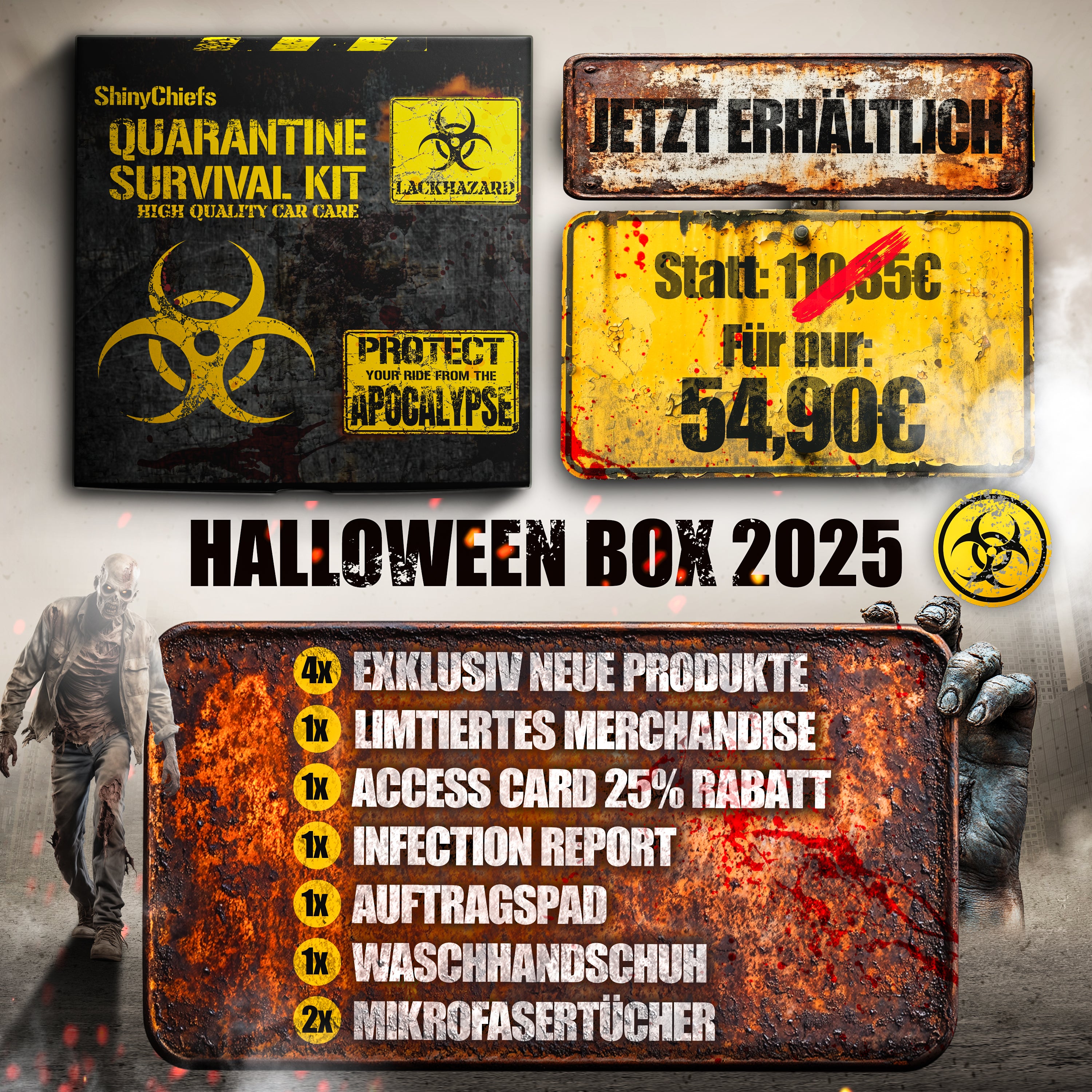 QUARANTINE SURVIVAL BOX - LIMITED EDITION