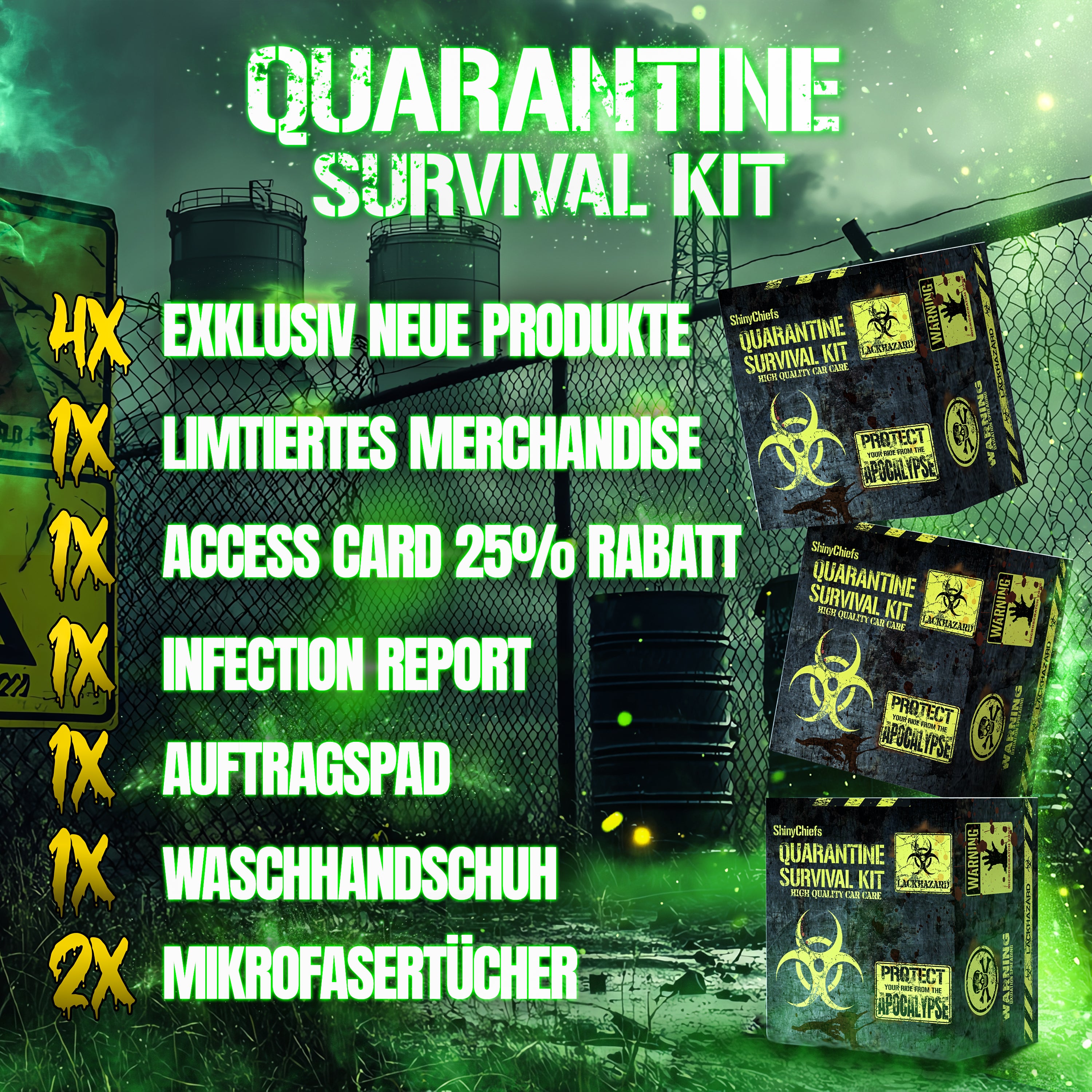 QUARANTINE SURVIVAL BOX - LIMITED EDITION