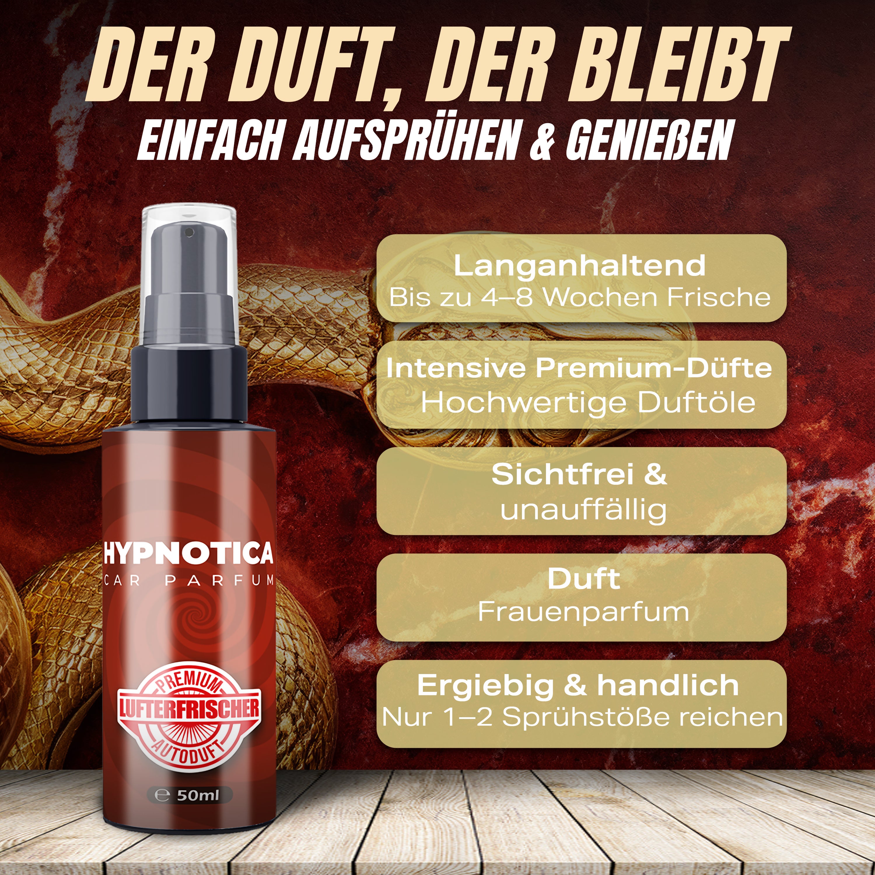 Flavour Bomb - HYPNOTICA PARFUM FOR HER 50ml