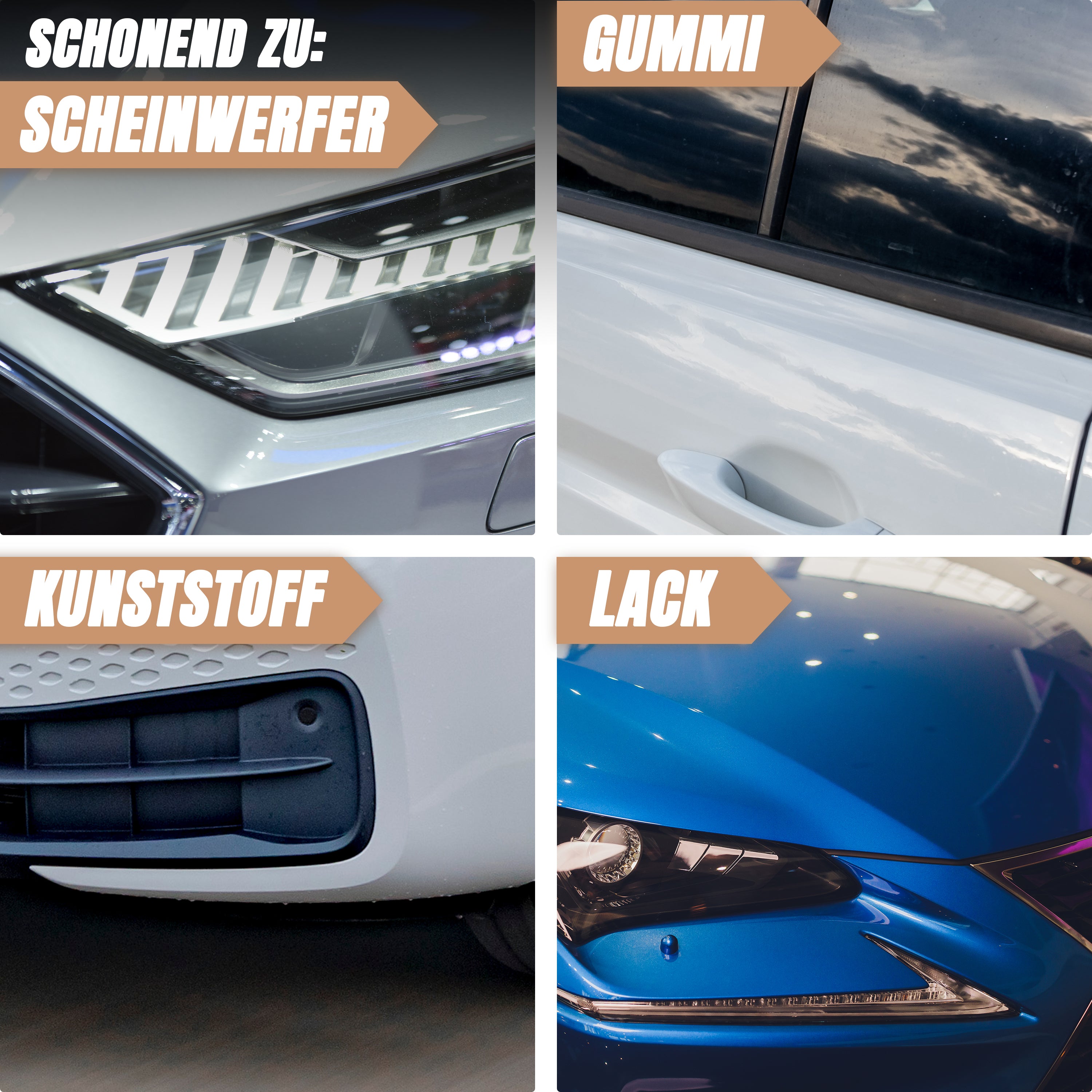 ICE BLOWER - SCHEIBENENTEISER "ZIMT" + "ZITRONE" (4x500ml)