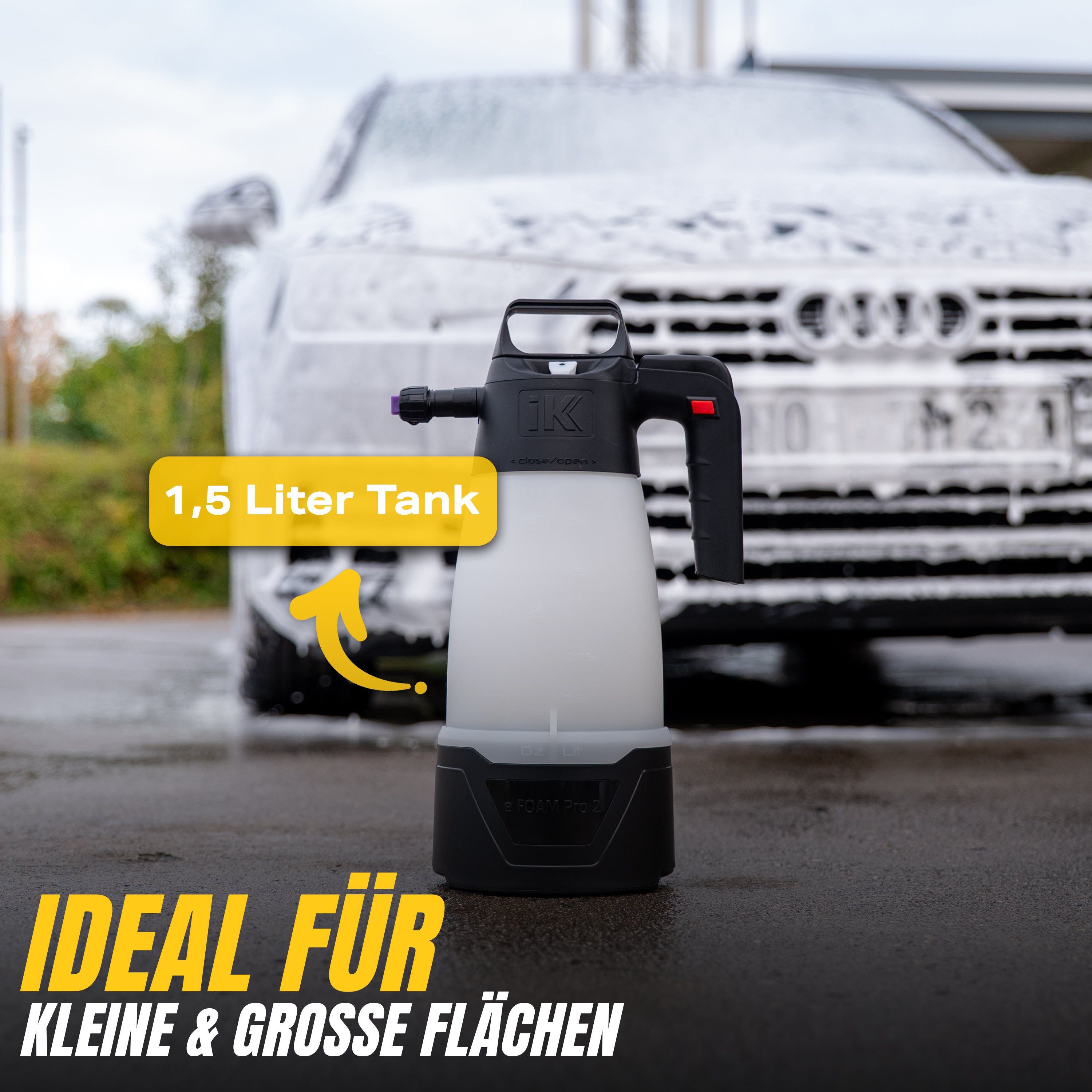 IK e Foam PRO 2 Akku Schaumsprüher 1,5L