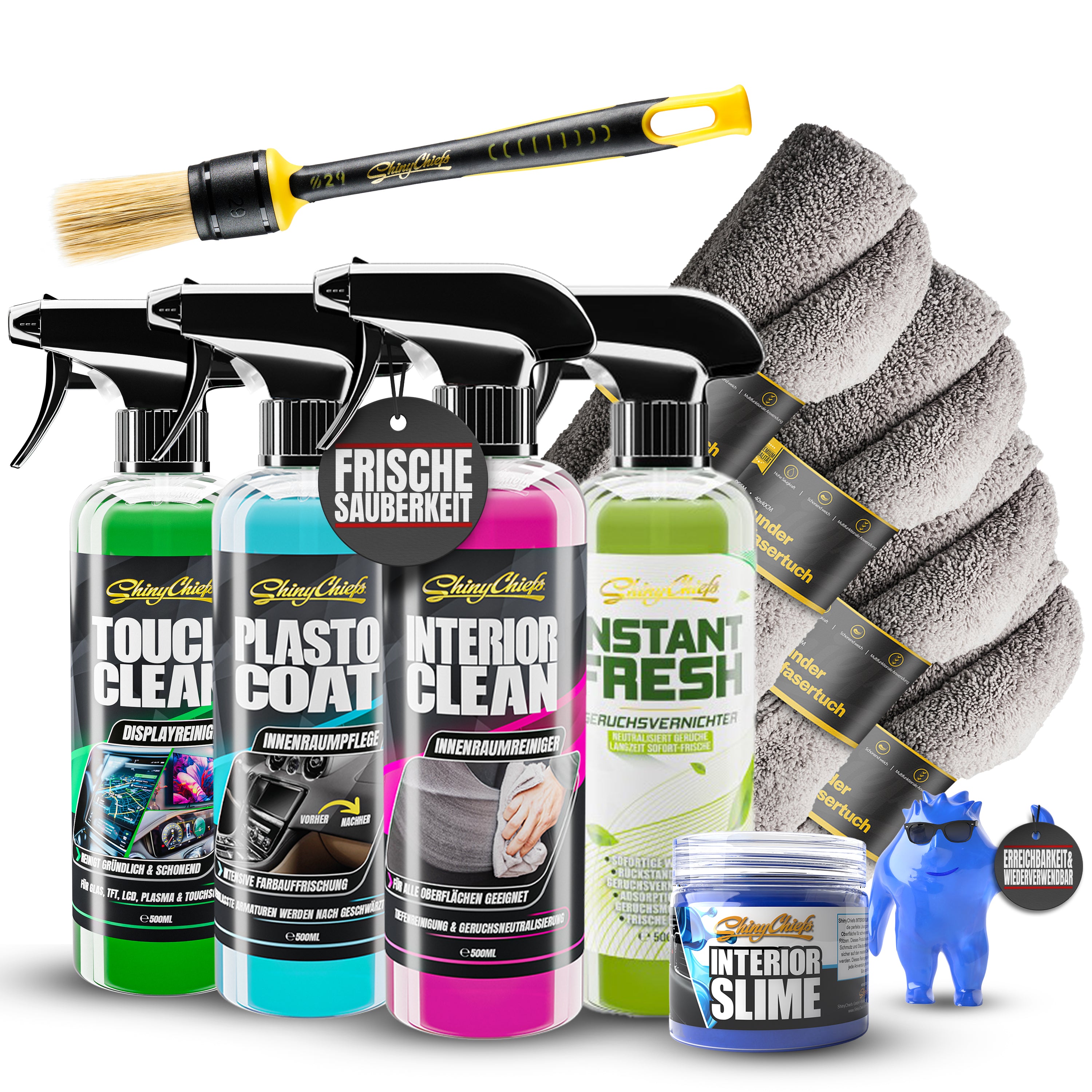 ShinyChiefs Interior Kit – Sauber. Gepflegt. Frisch.