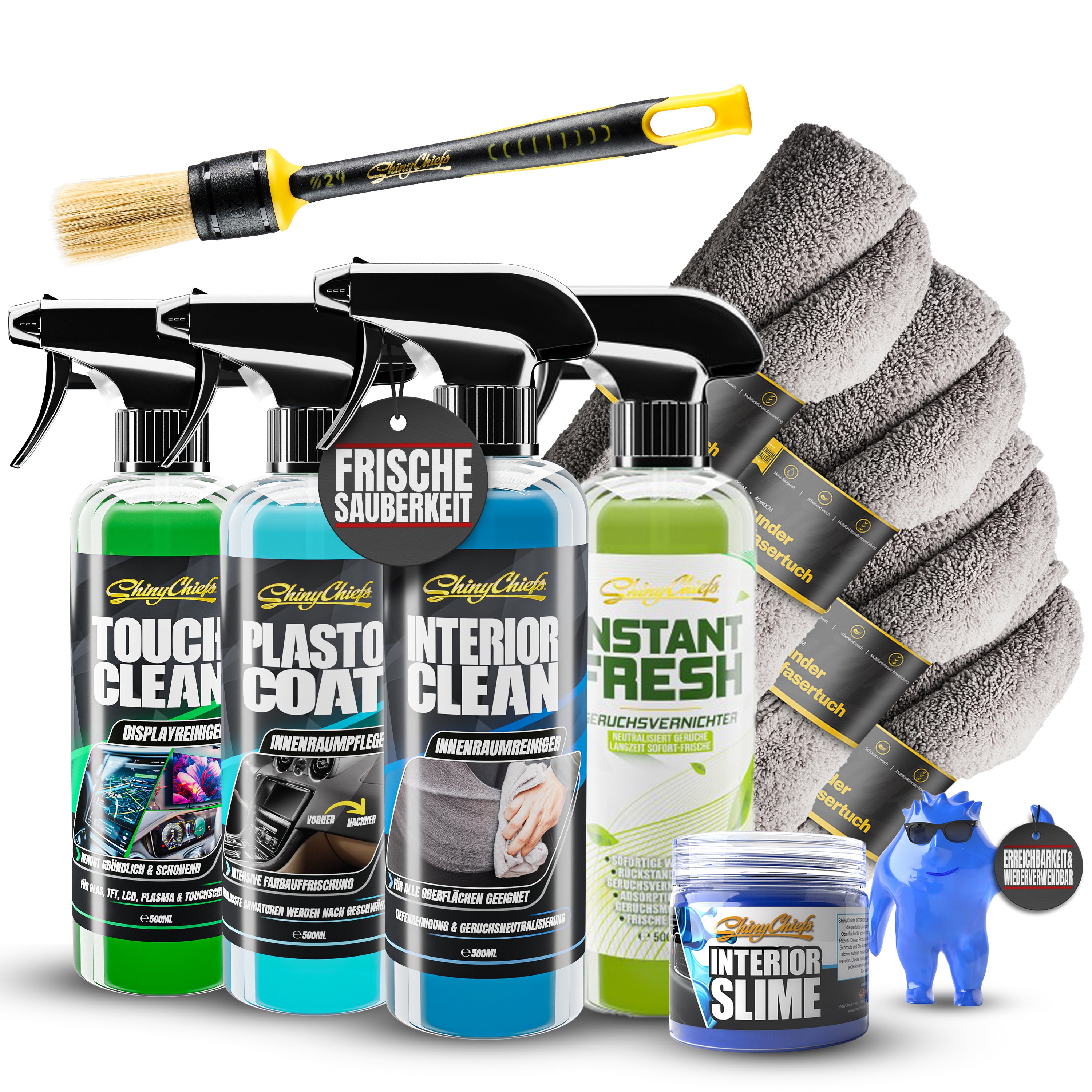 ShinyChiefs Interior Kit – Sauber. Gepflegt. Frisch.
