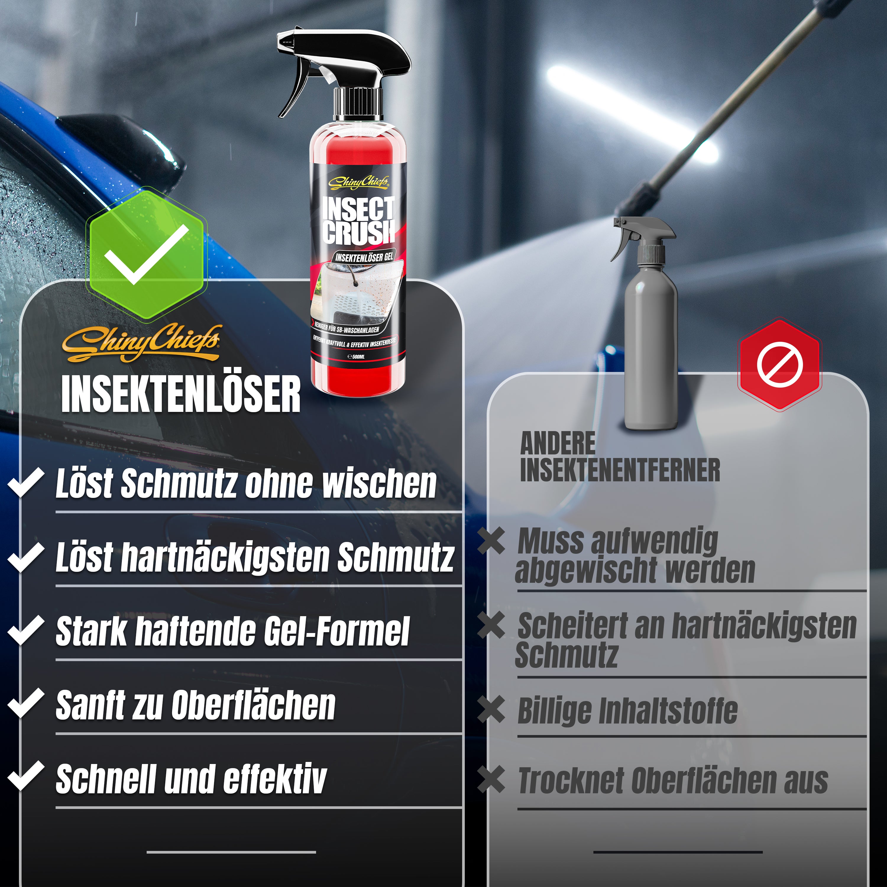 INSECT CRUSH - INSEKTENLÖSER GEL 500ml