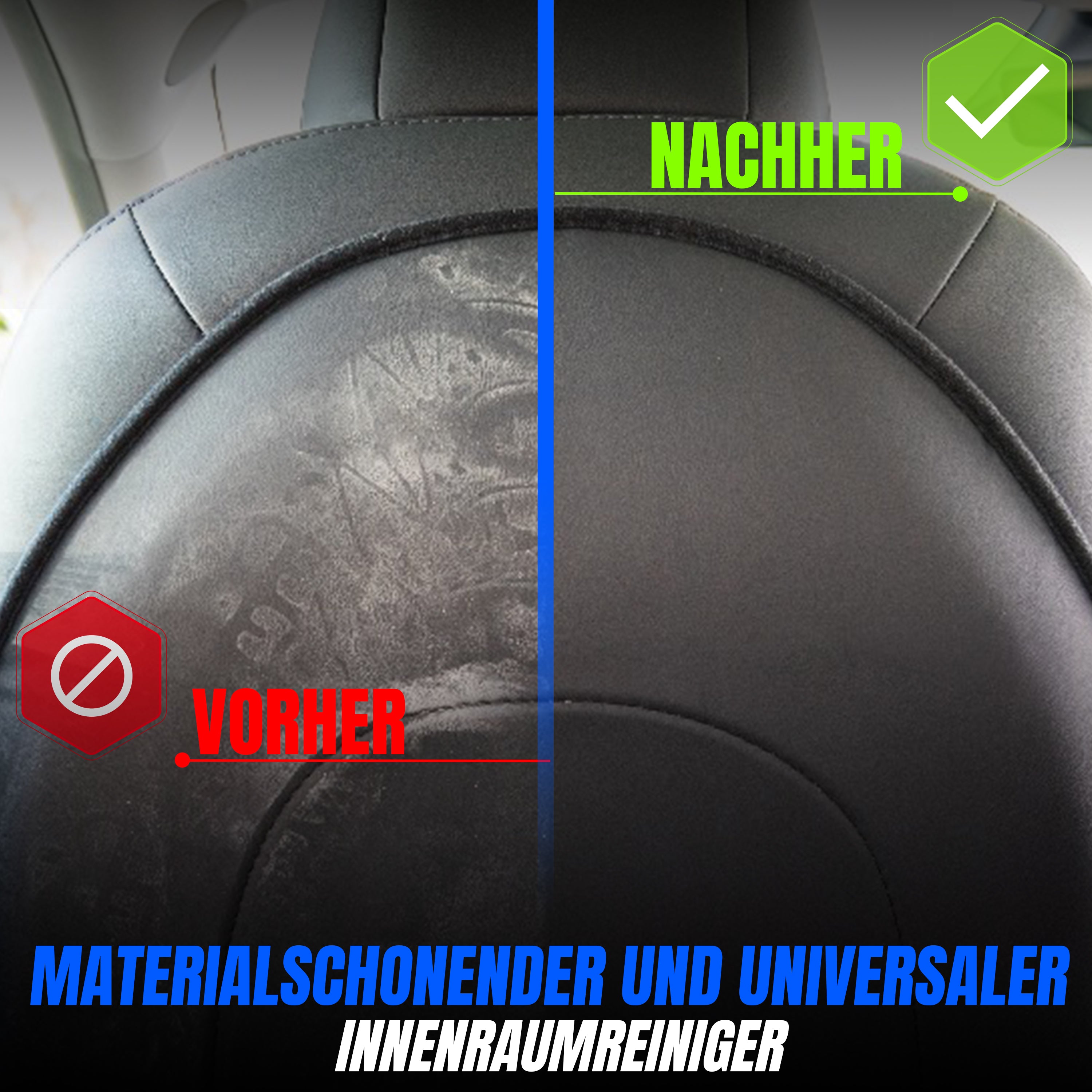 INTERIOR CLEAN - INNENRAUMREINIGER (NEW CAR DUFT) 500ml SET