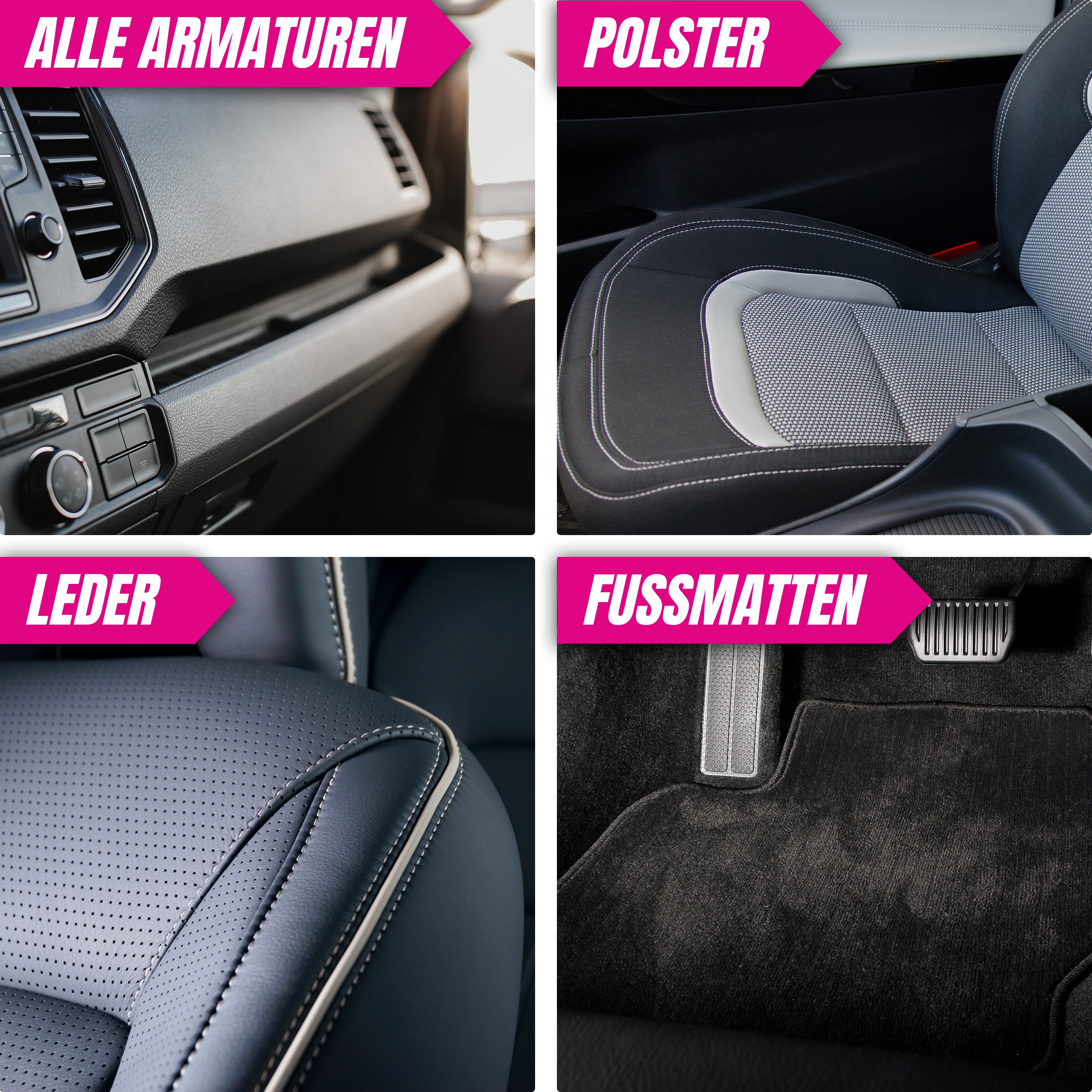 INTERIOR CLEAN - INNENRAUMREINIGER 500ml KIT