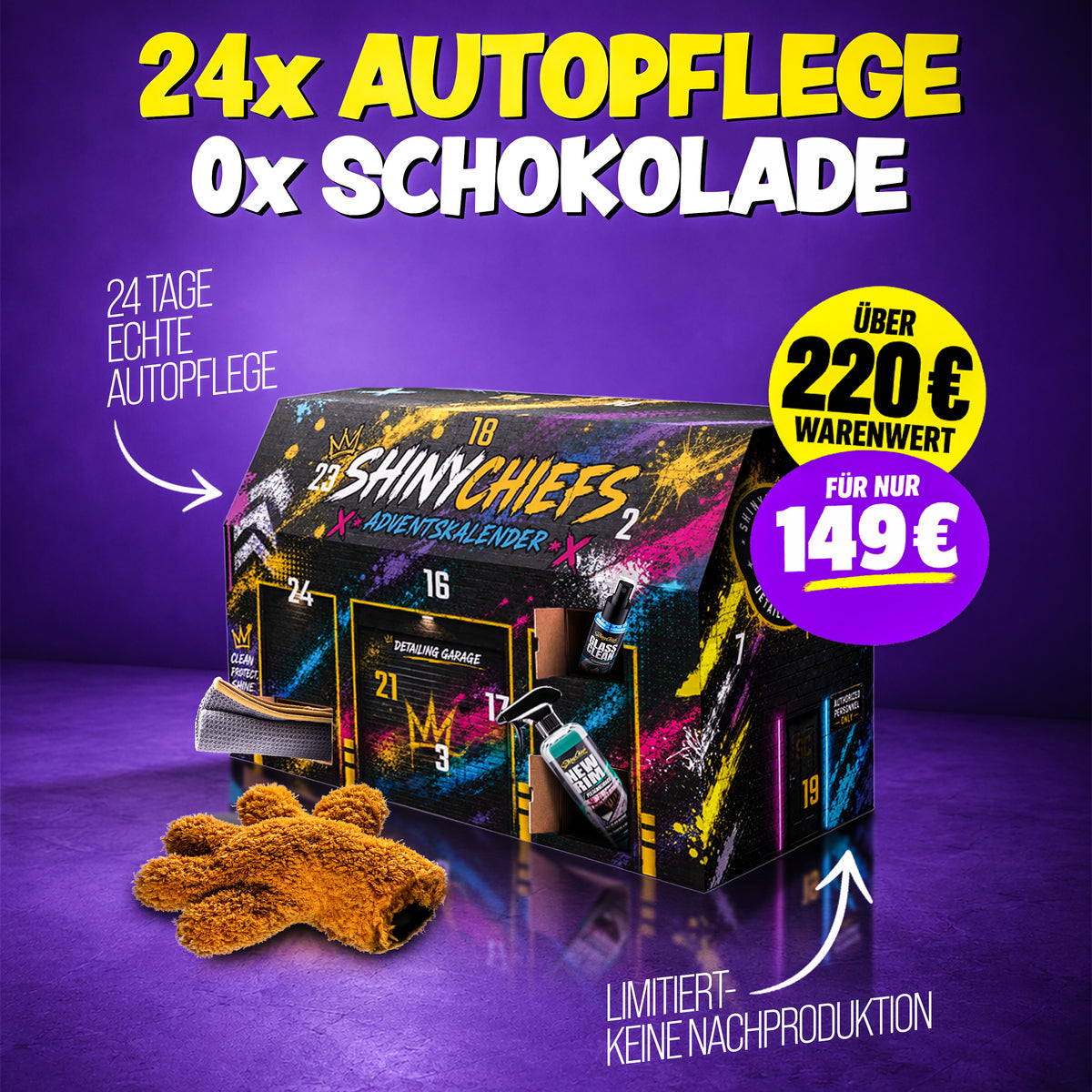 ShinyChiefs DETAILING GARAGE – Adventskalender 2026