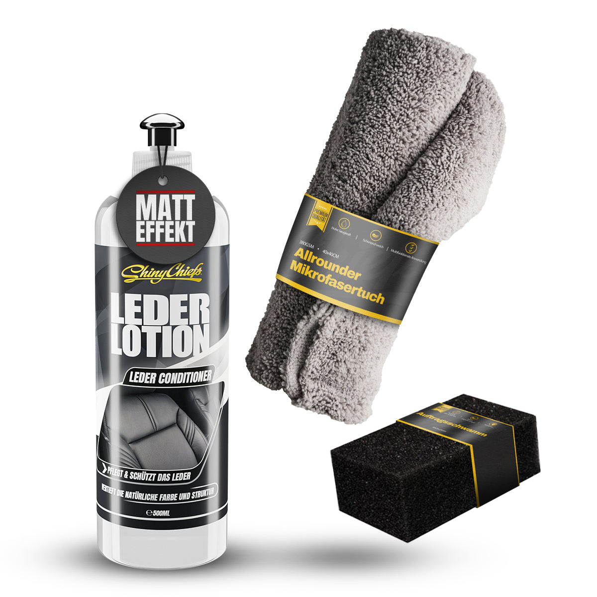 Leather Lotion - 2IN1 Lederpflege 500ml Set