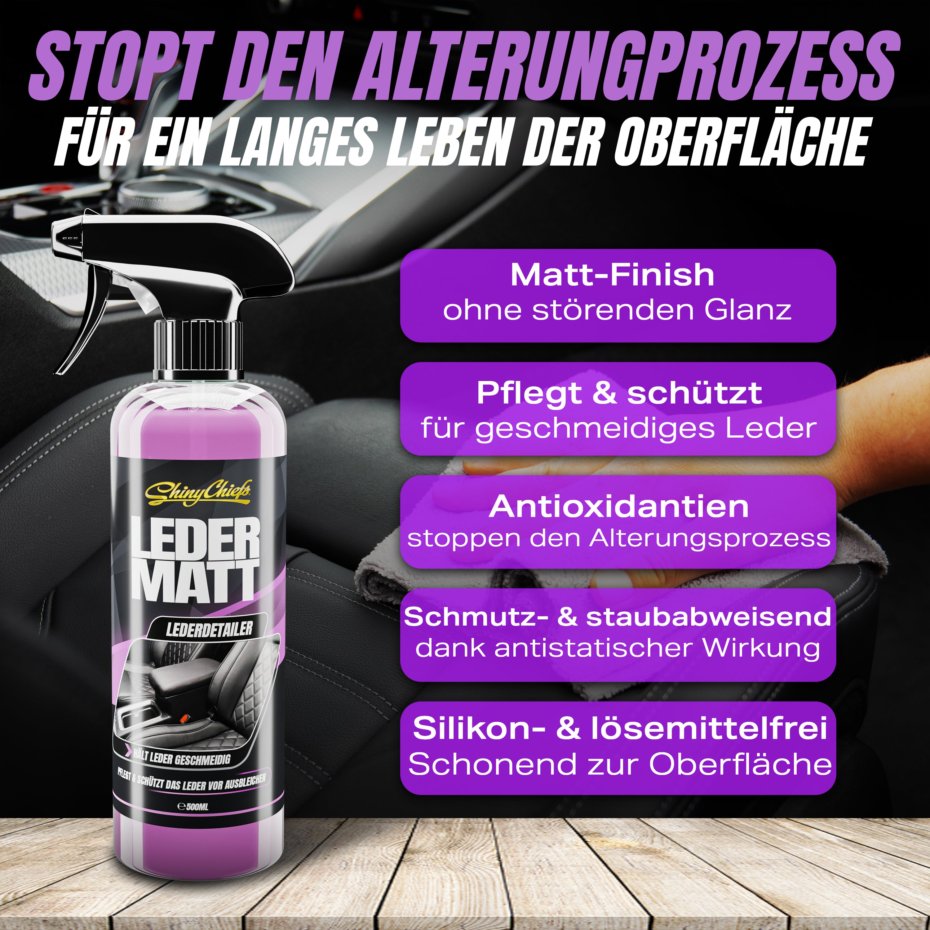 LEDER MATT - DETAILER 500ml