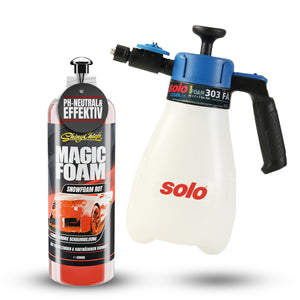 SOLO SCHAUMSPRÜHER 304 FA + MAGIC FOAM - ROTER SCHAUM 500ml Set