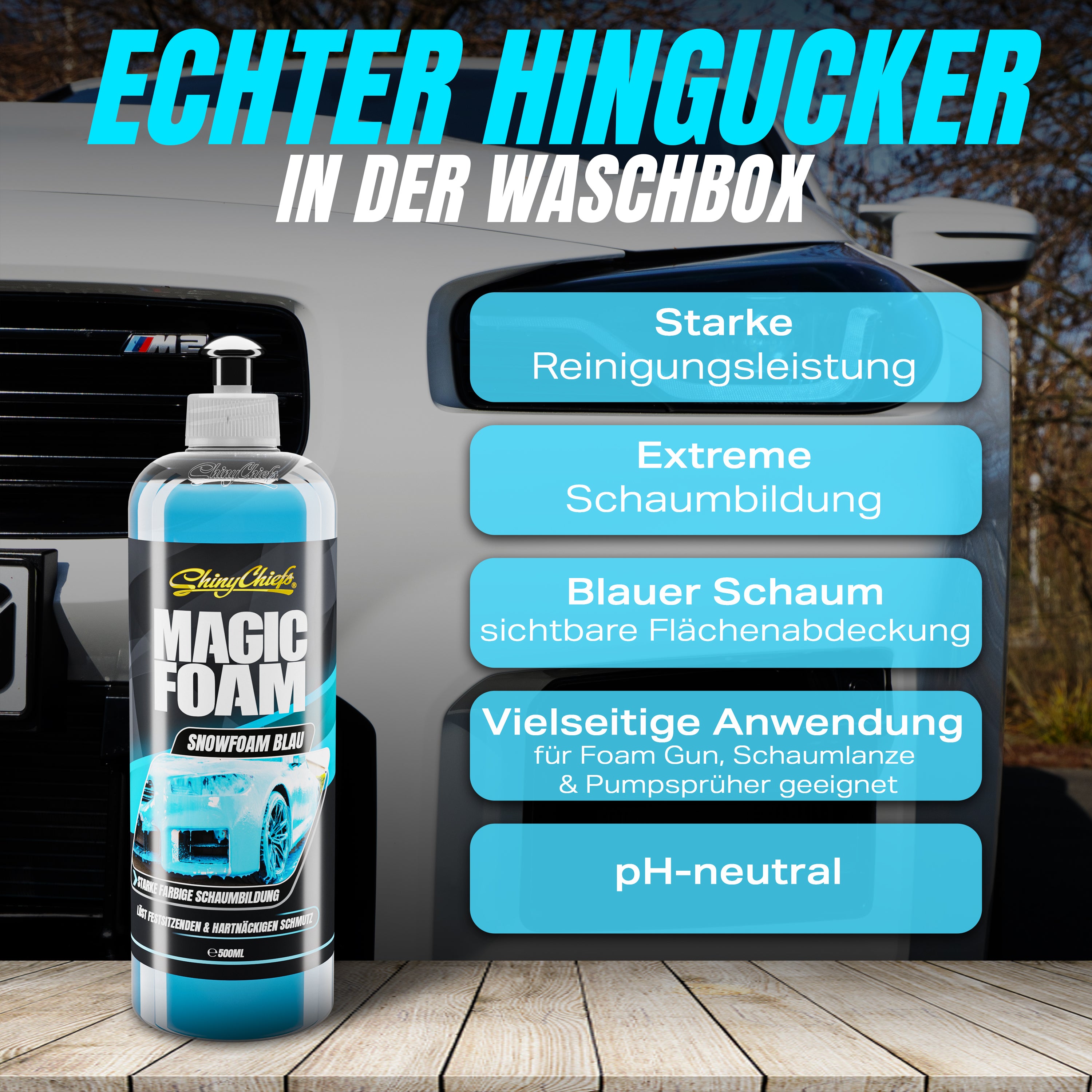 MAGIC FOAM - BLAUER SNOW FOAM 500ml