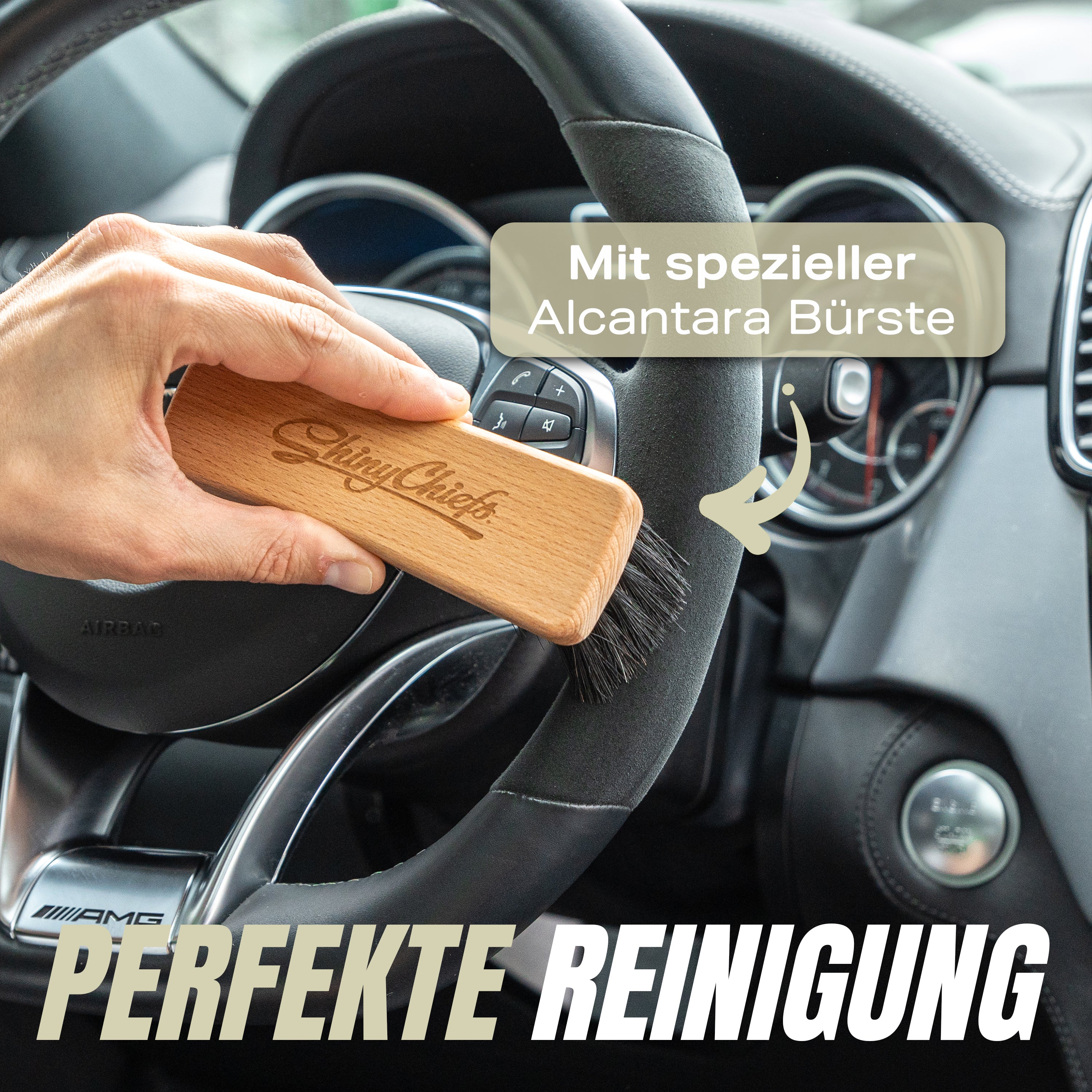 MIKRO FRESH - ALCANTARA REINIGER KOMPLETT SET
