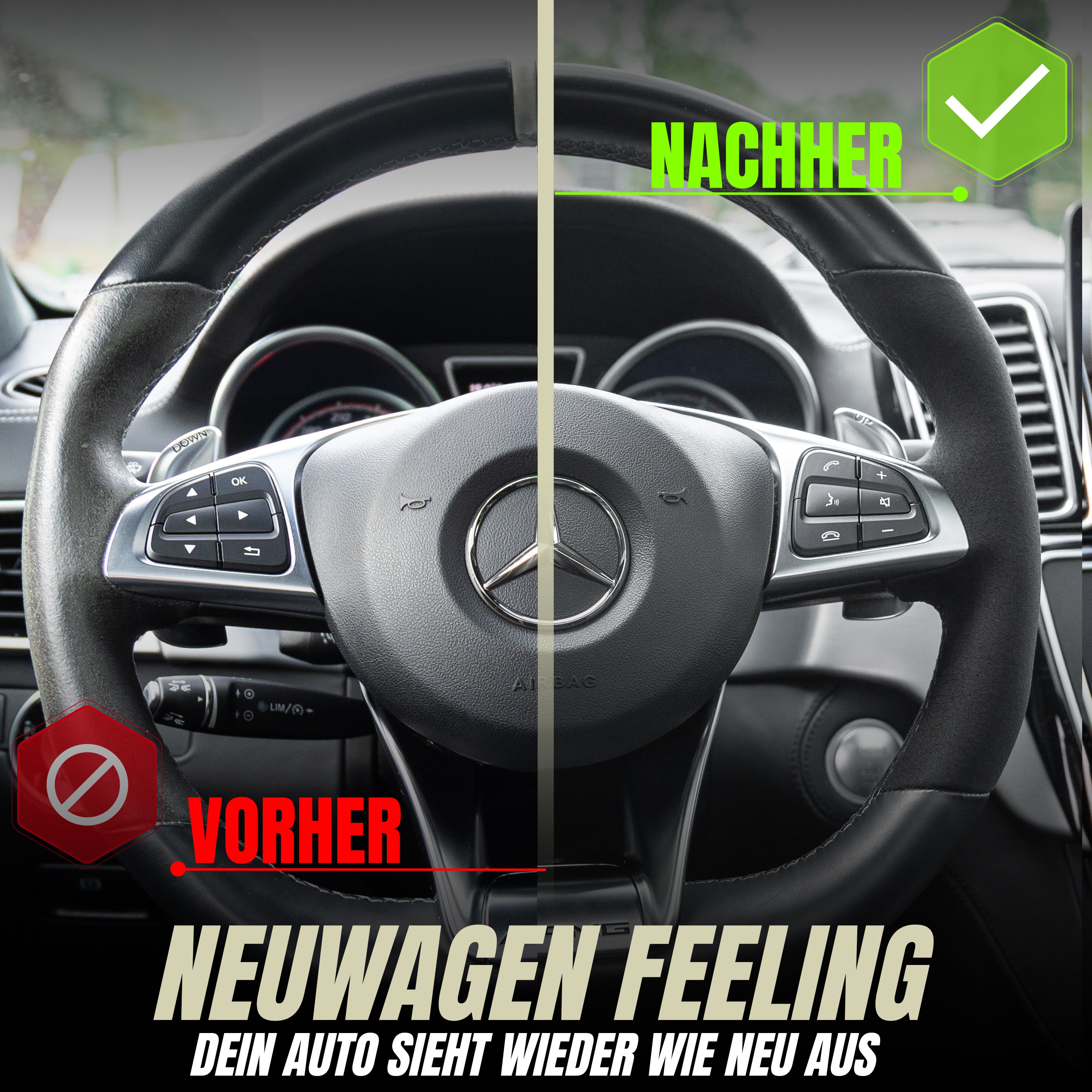 MIKRO FRESH - ALCANTARA REINIGER KOMPLETT SET