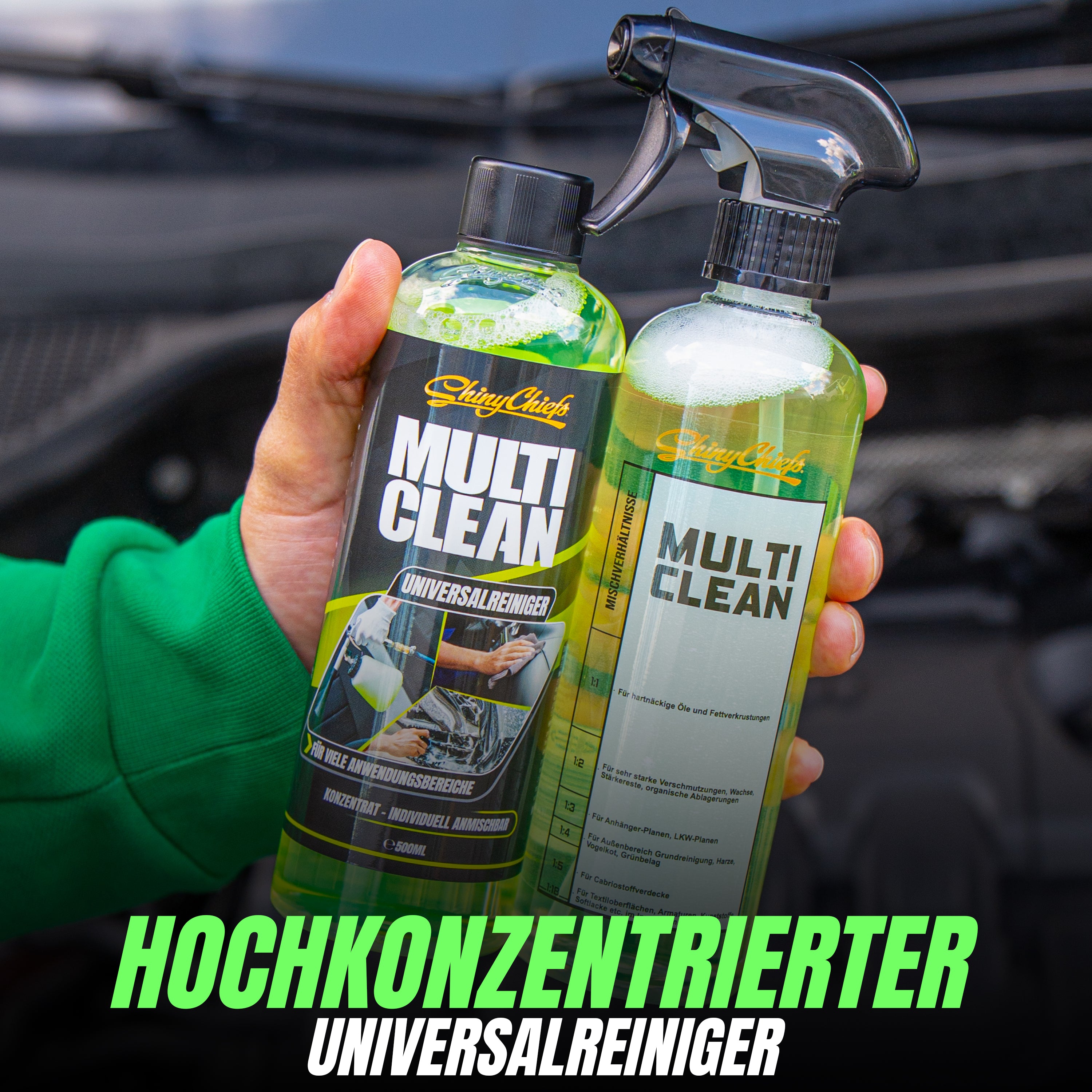 MULTI CLEAN - UNIVERSALREINIGER 500ml SET
