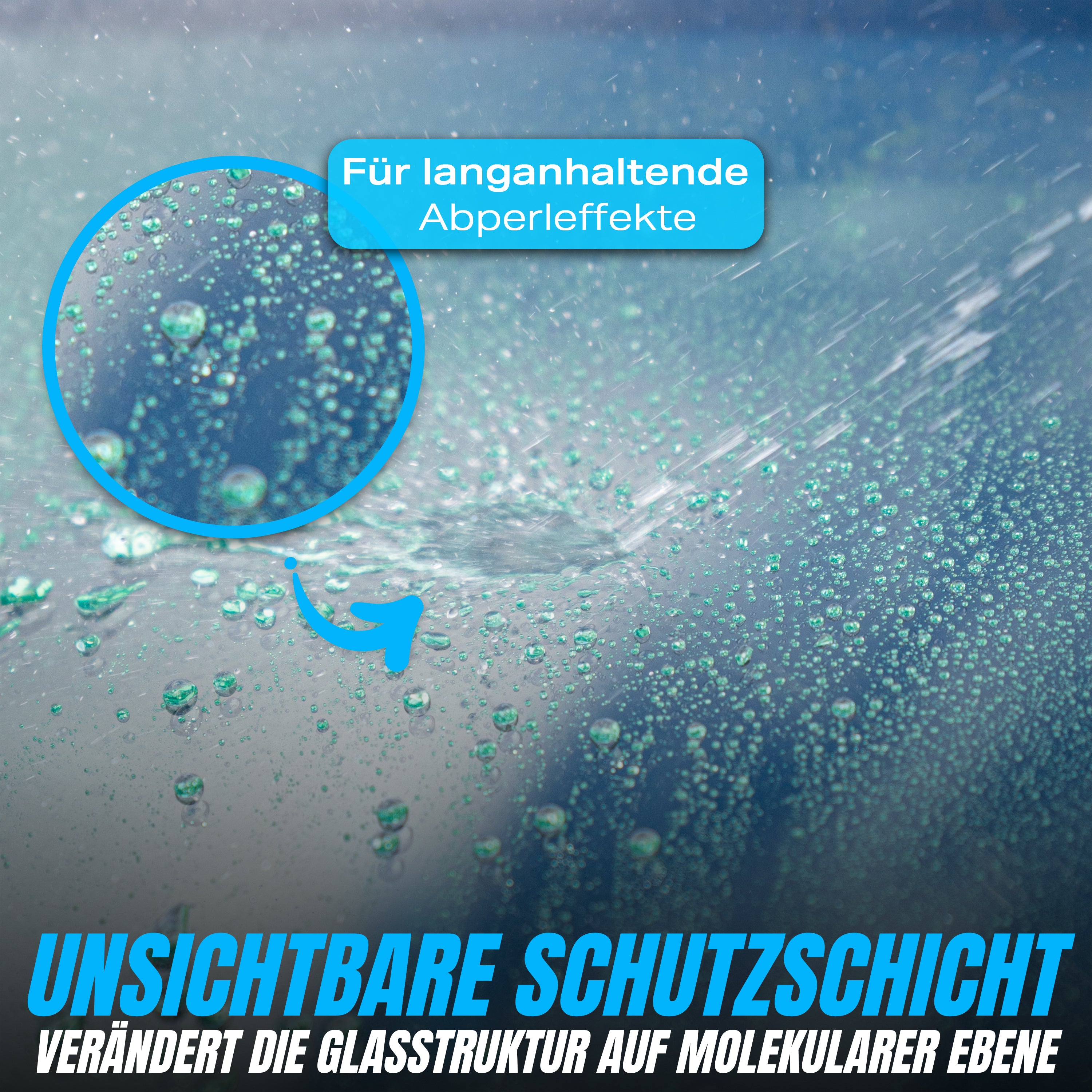 RAIN ARMOR - GLASVERSIEGELUNG + GLASS CLEAN - GLASREINIGER SET
