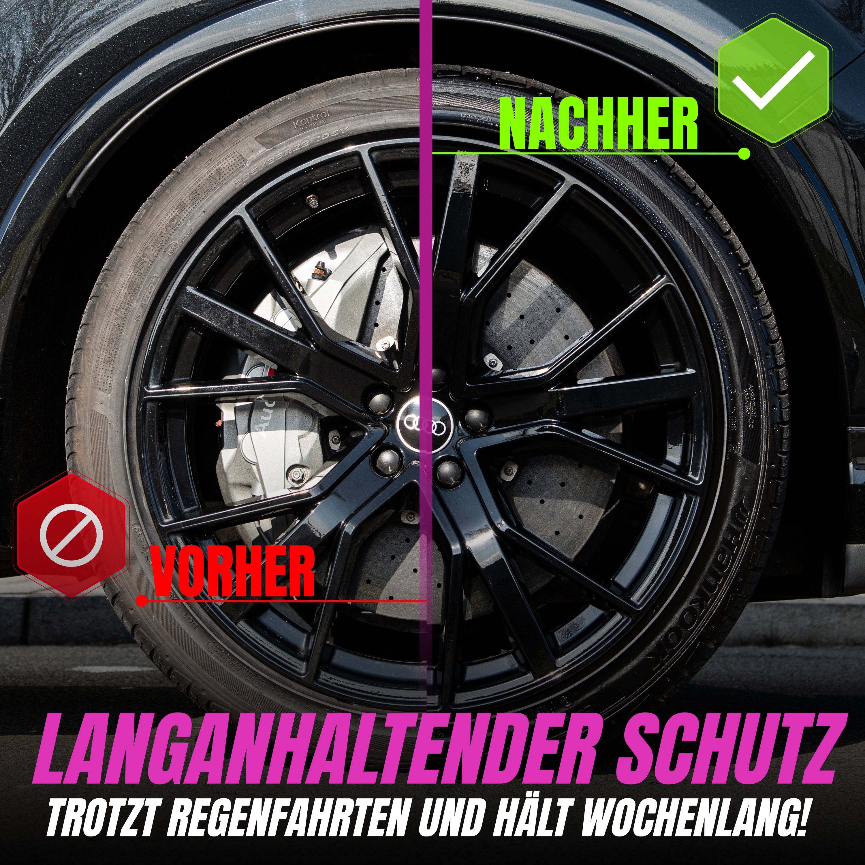 Felgen- & Reifenpflege-Kit