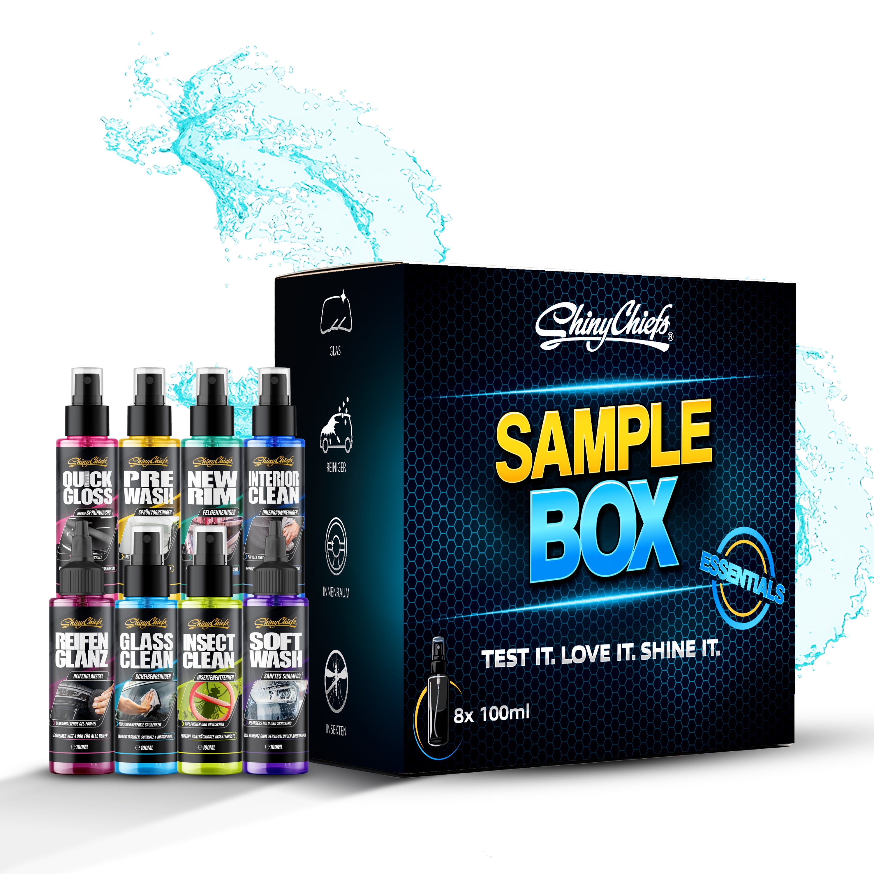 ShinyChiefs SAMPLE BOX "PROBIERBOX" - ESSENTIALS