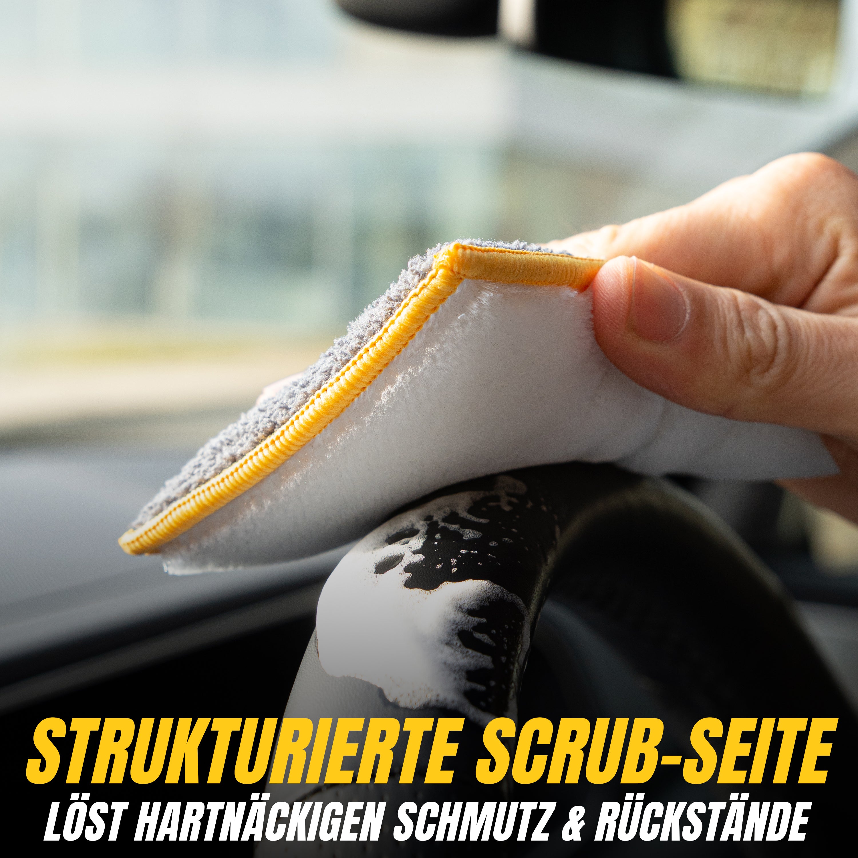 LEDER CLEAN - LEDERREINIGER + SCRUB PAD SET