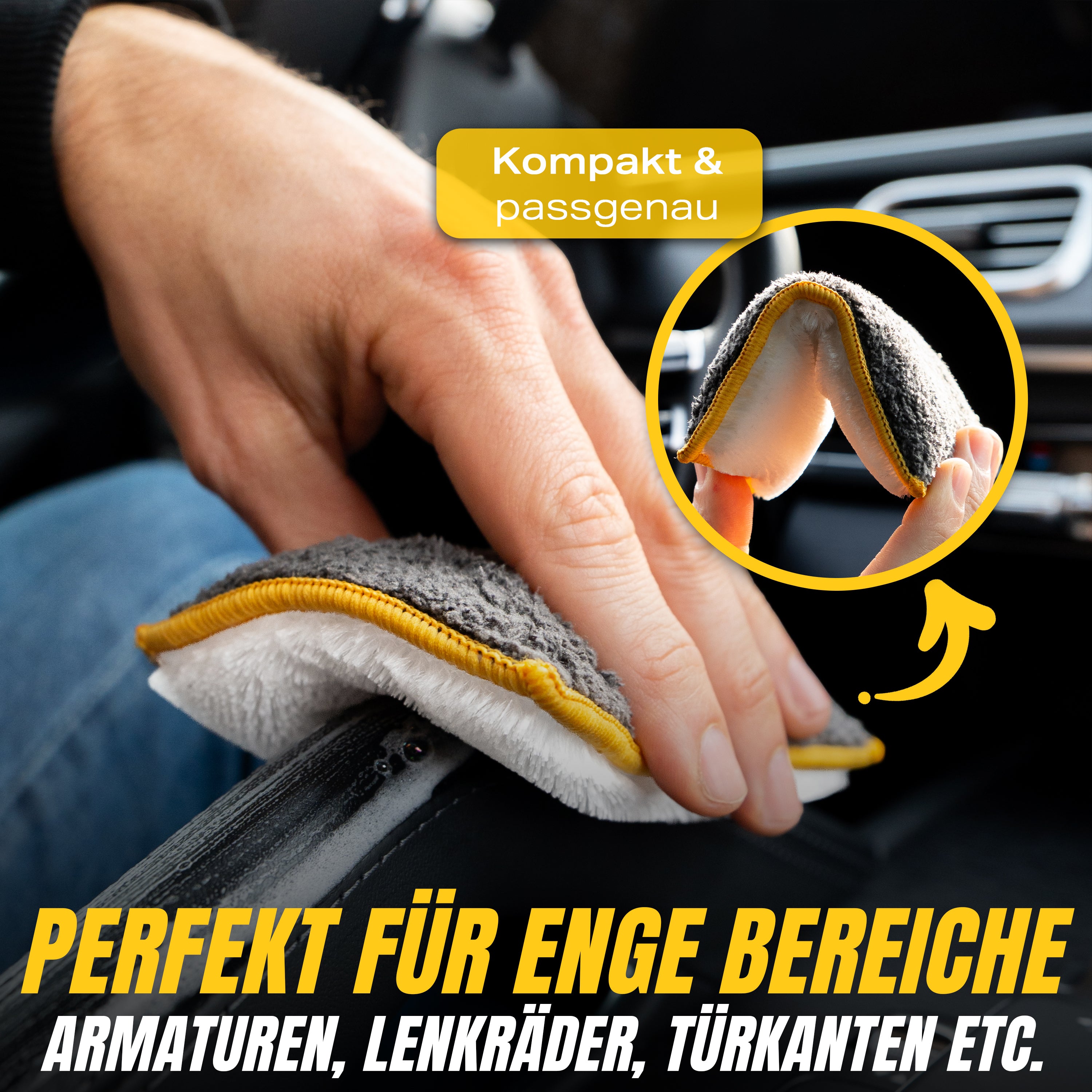 INTERIOR CLEAN - INNENRAUMREINIGER (NEW CAR DUFT) 500ml KIT