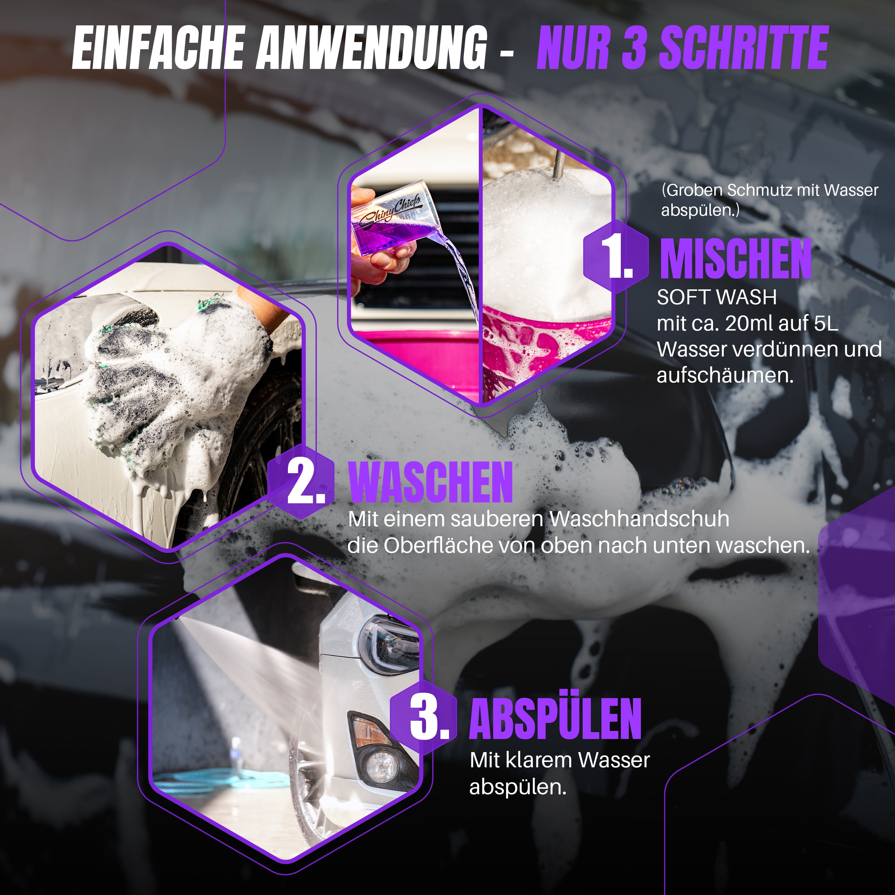 SOFTWASH - PH NEUTRAL SHAMPOO 500ml