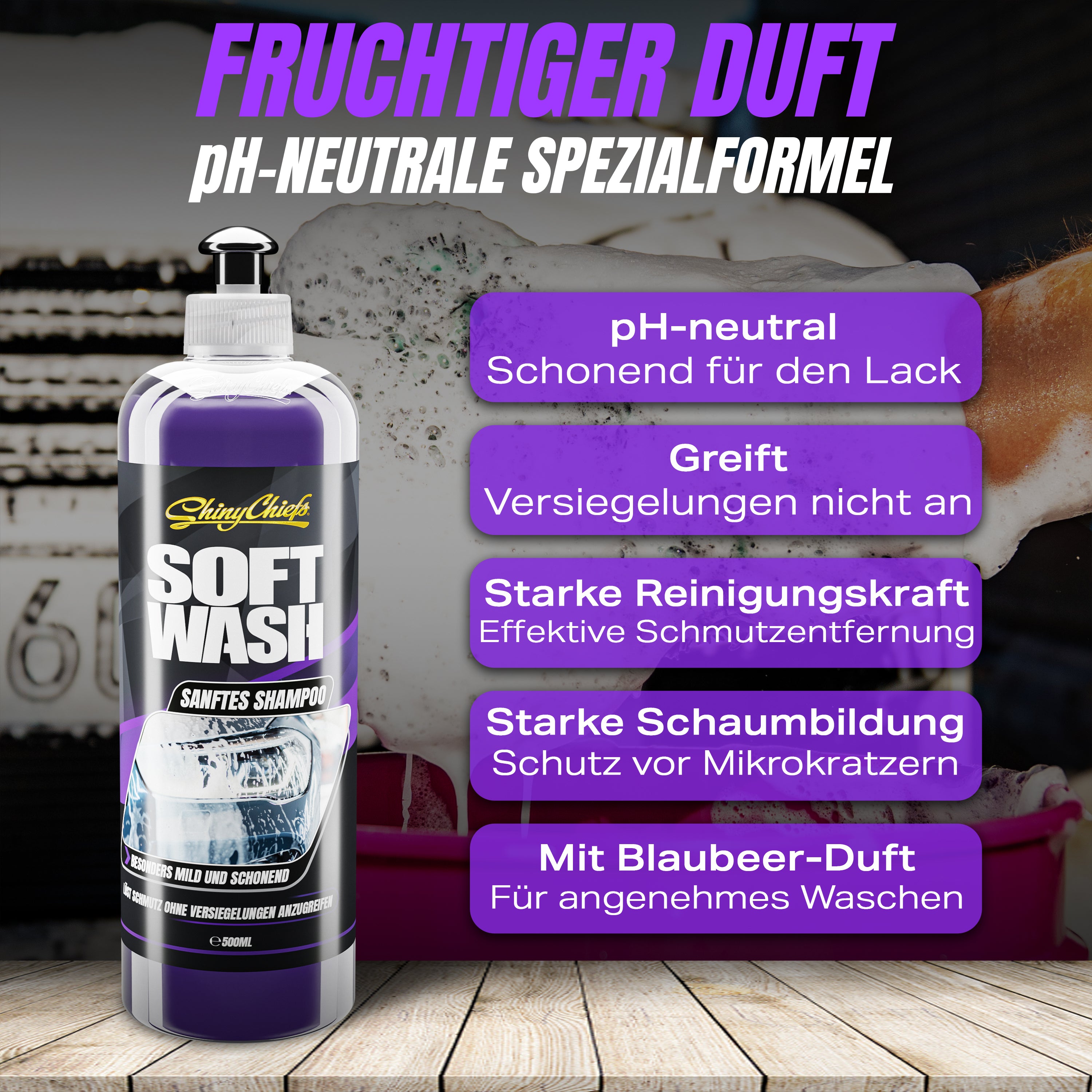 SOFTWASH - PH NEUTRAL SHAMPOO 500ml