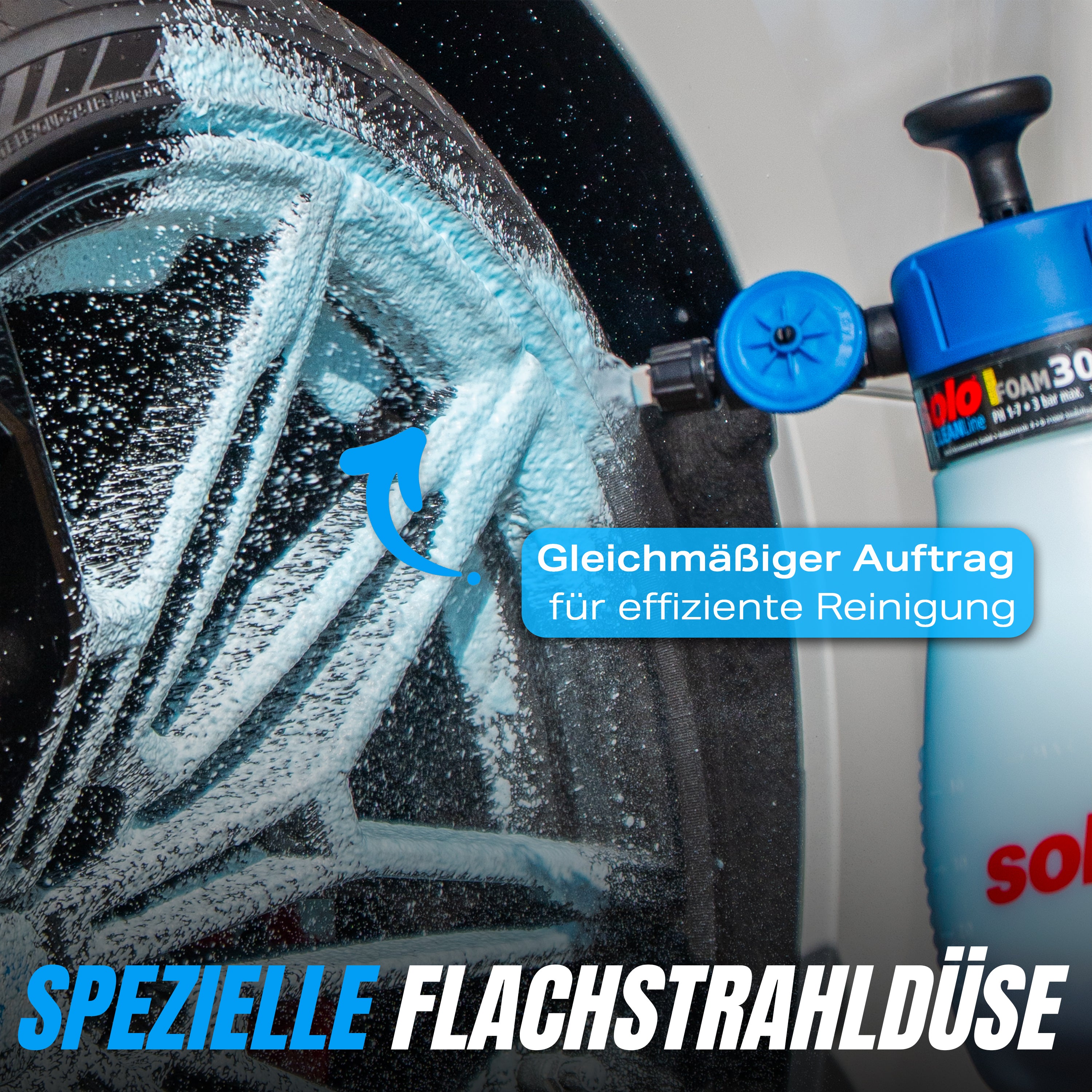 SOLO SCHAUMSPRÜHER 303 FA + HYDRO SHIELD - CERAMIC SNOWFOAM 500ml