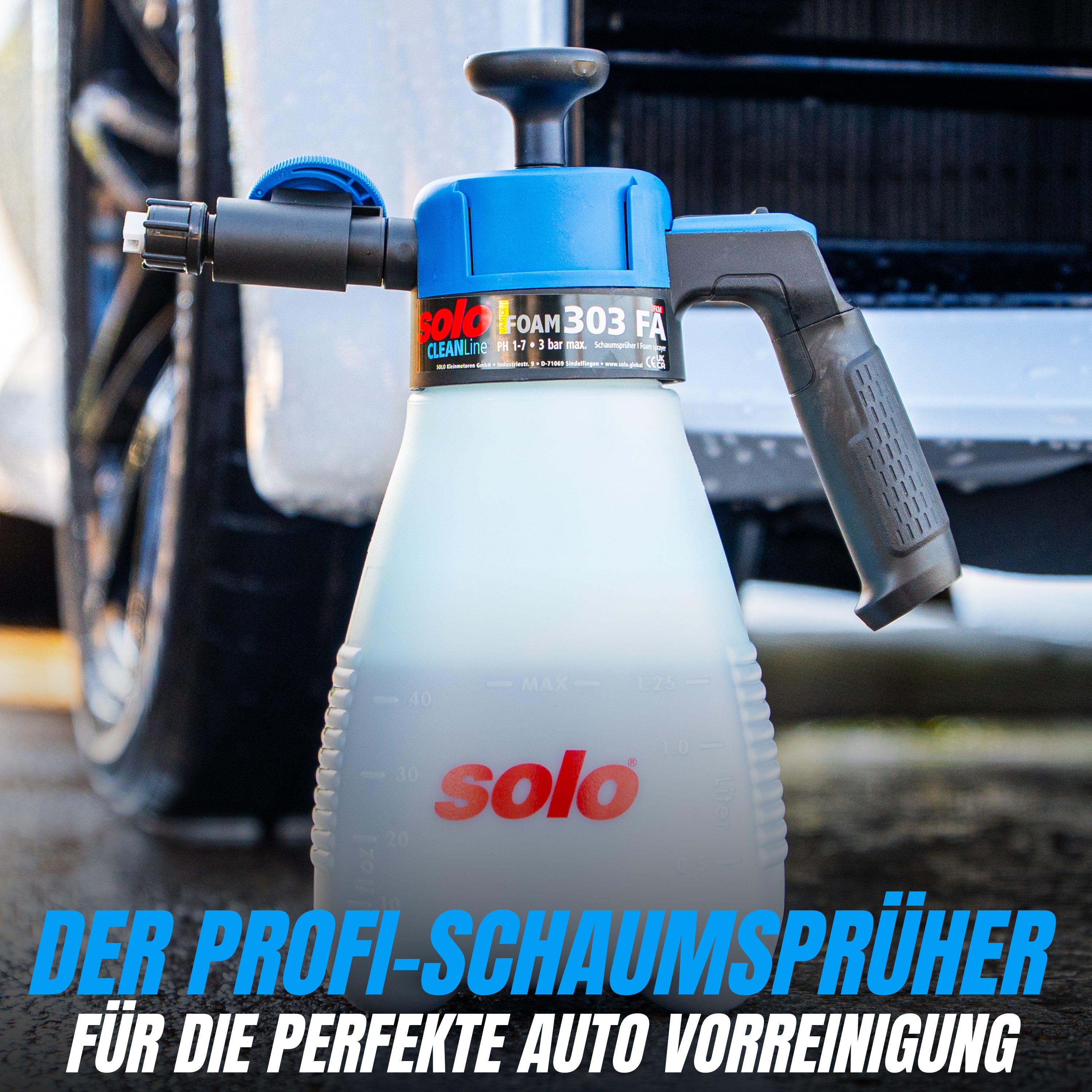 SOLO SCHAUMSPRÜHER 303 FA + HYDRO SHIELD - CERAMIC SNOWFOAM 500ml