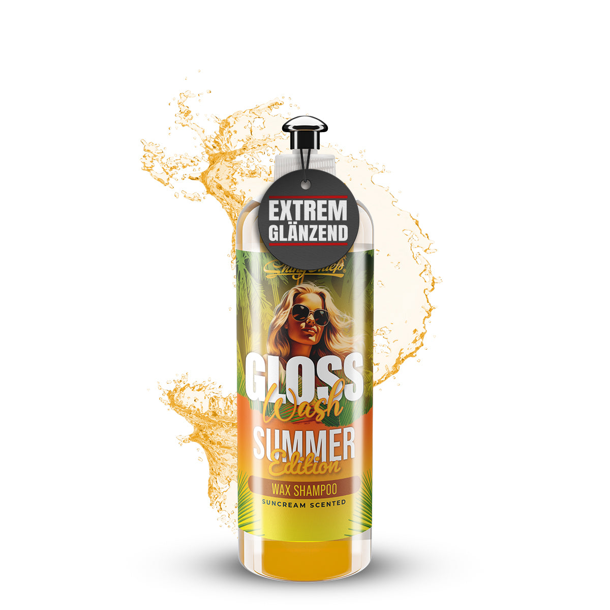 GLOSSWASH SHAMPOO SUMMER EDITION - WASH & WAX 500ml