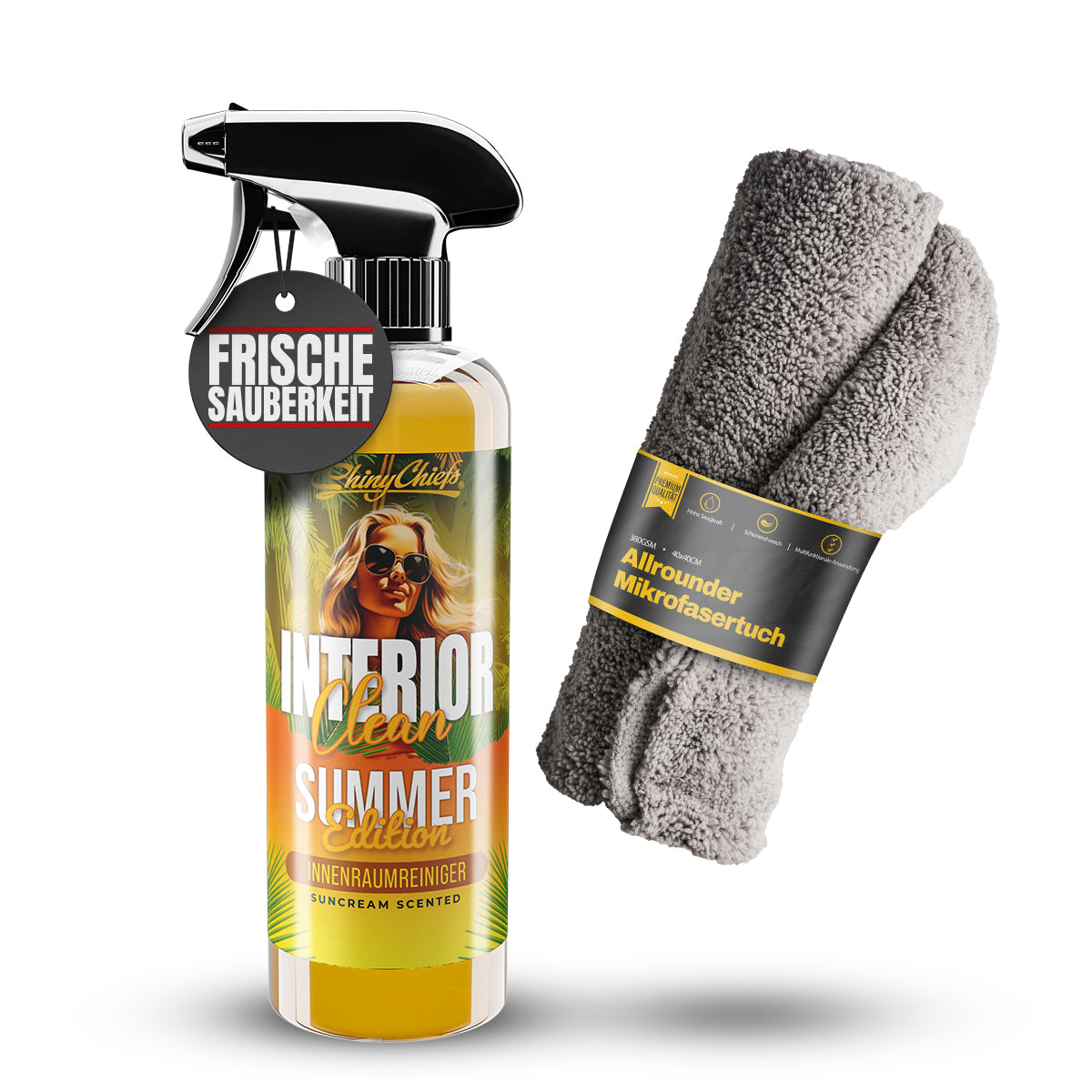 INTERIOR CLEAN SUMMER EDITION - INNENRAUMREINIGER 500ml Set