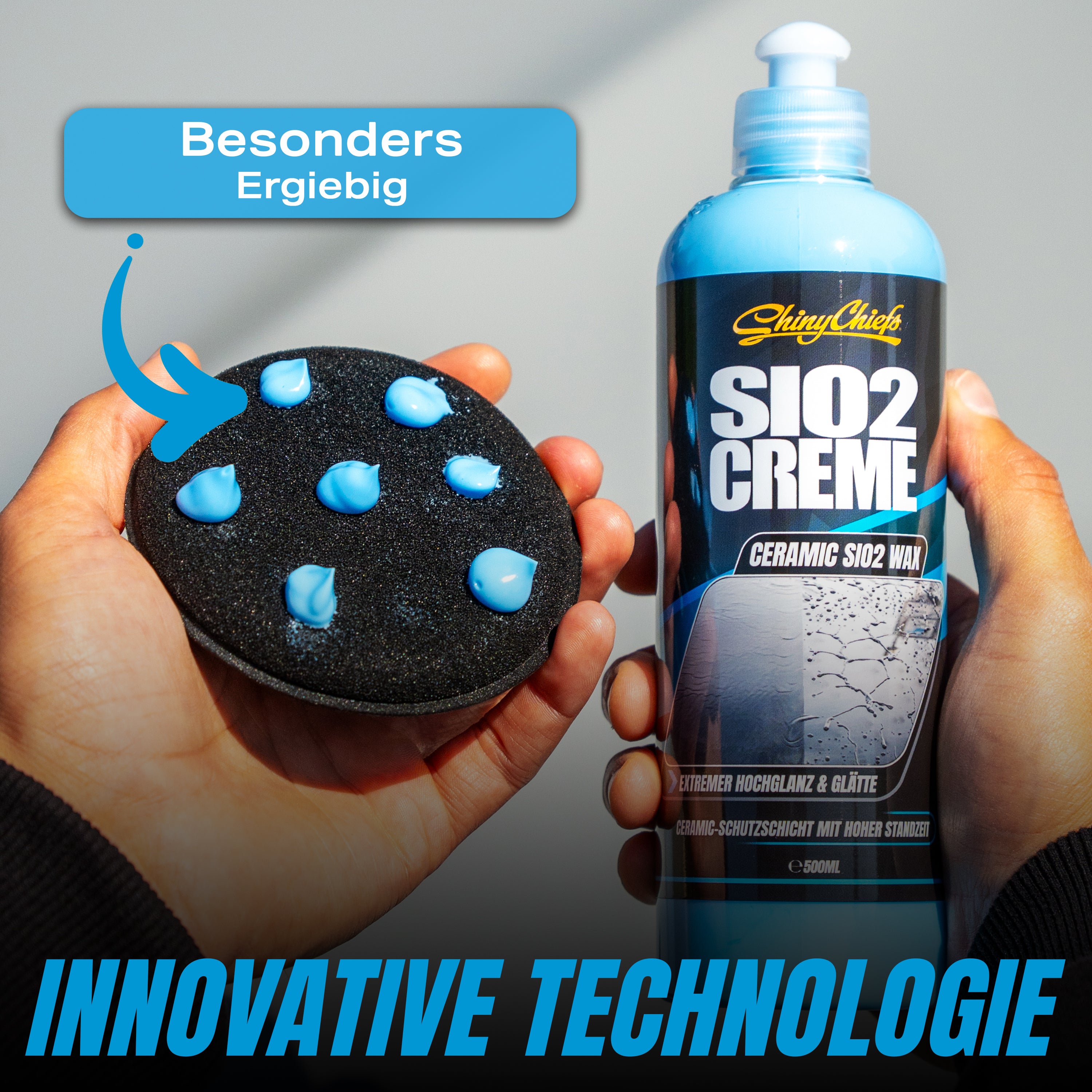 CERAMIC CREME - LIQUID WAX SiO2 500ml Set