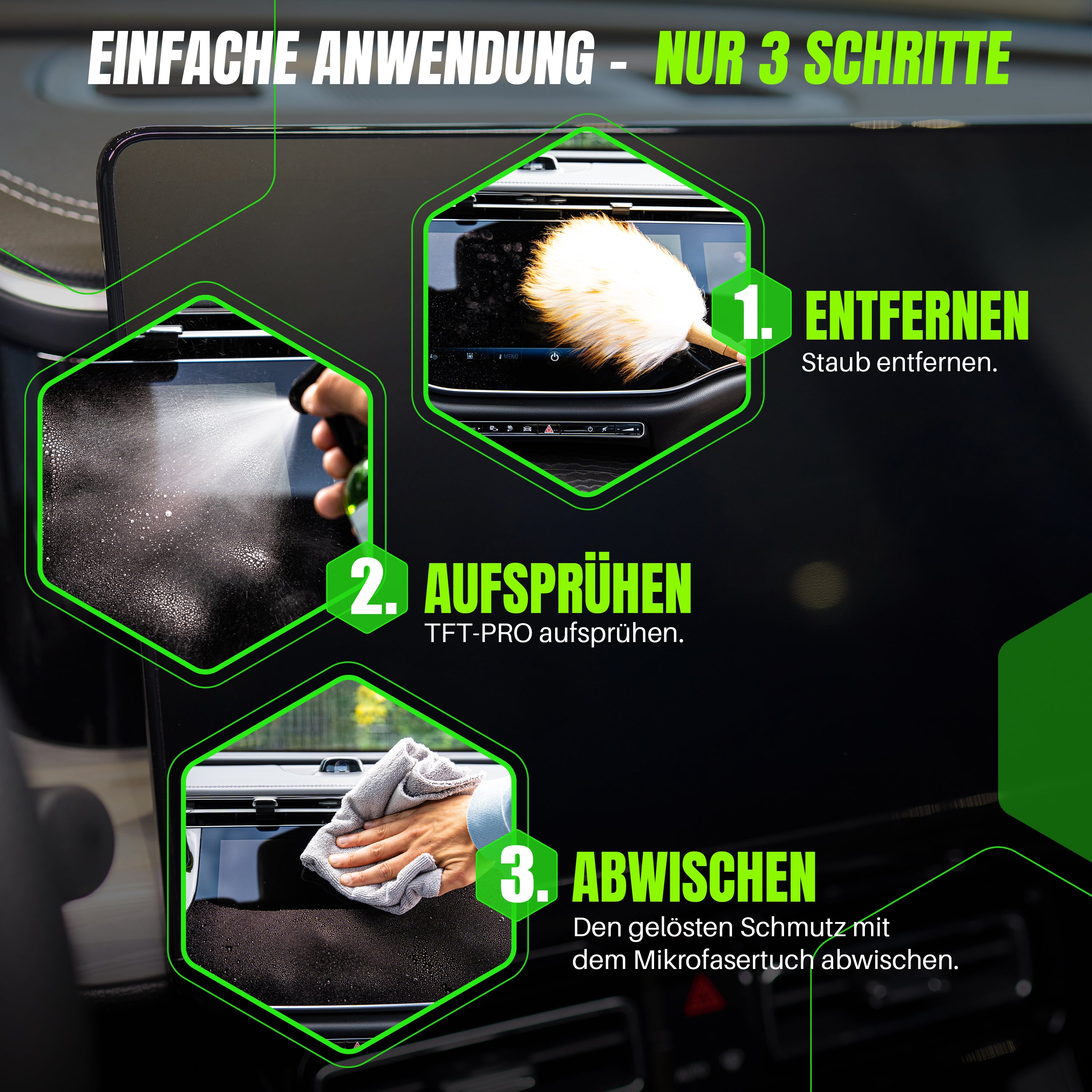 TOUCH CLEAN - TFT & DISPLAYREINIGER 500ml